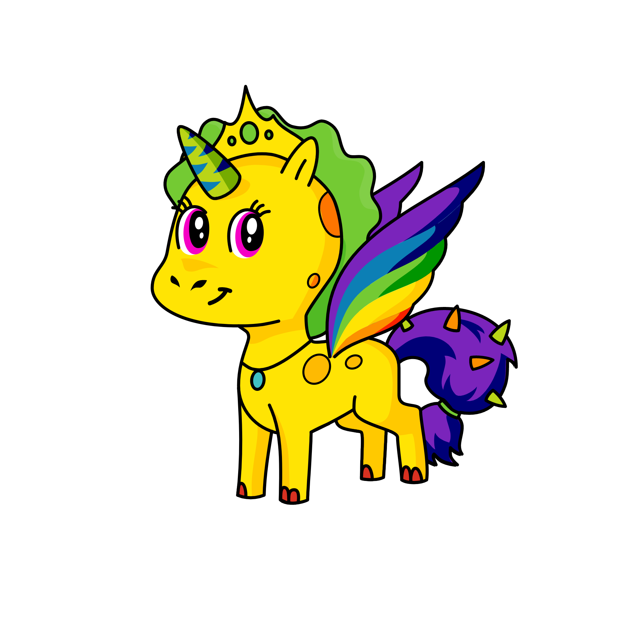 random uni, the unicorn