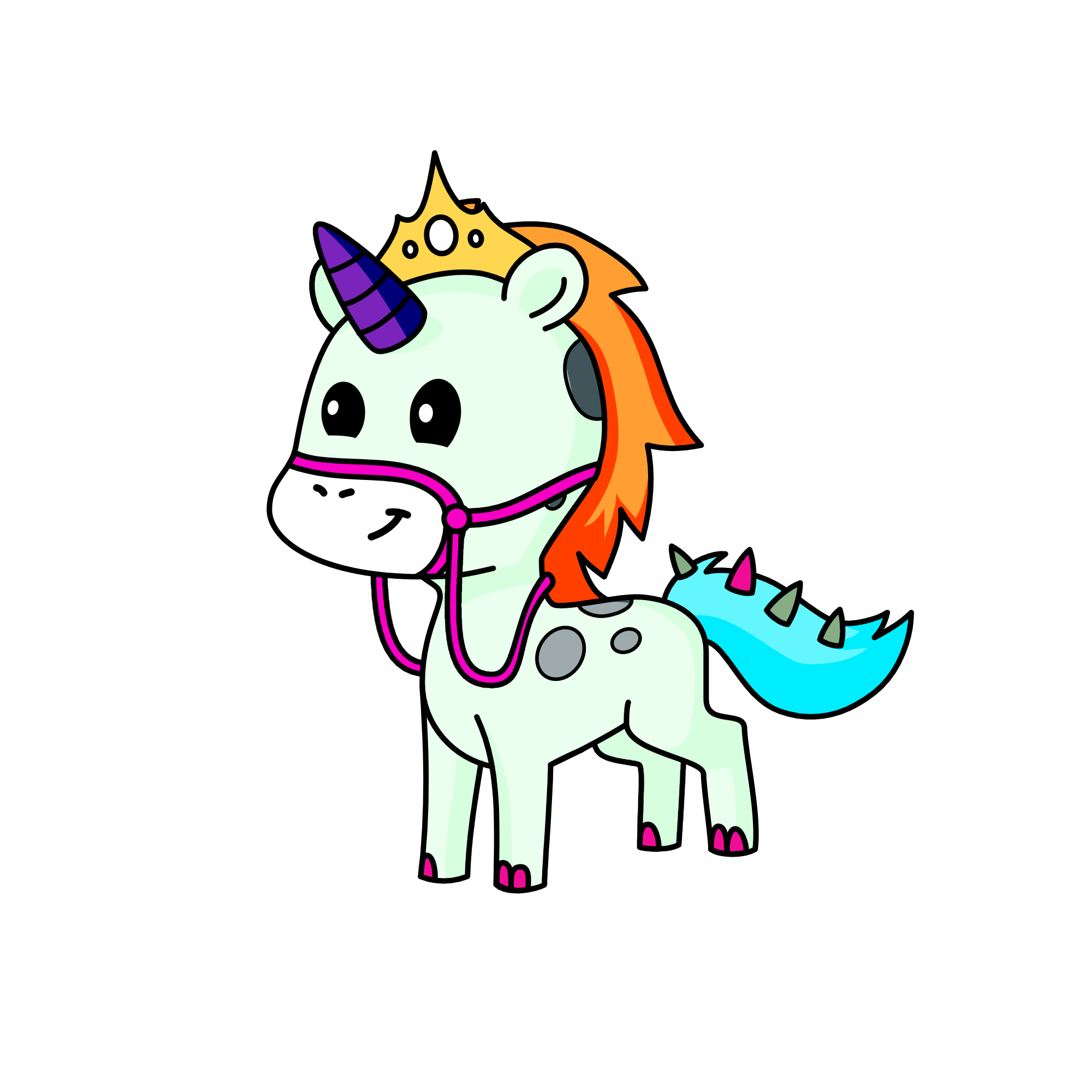 Rosy, the unicorn