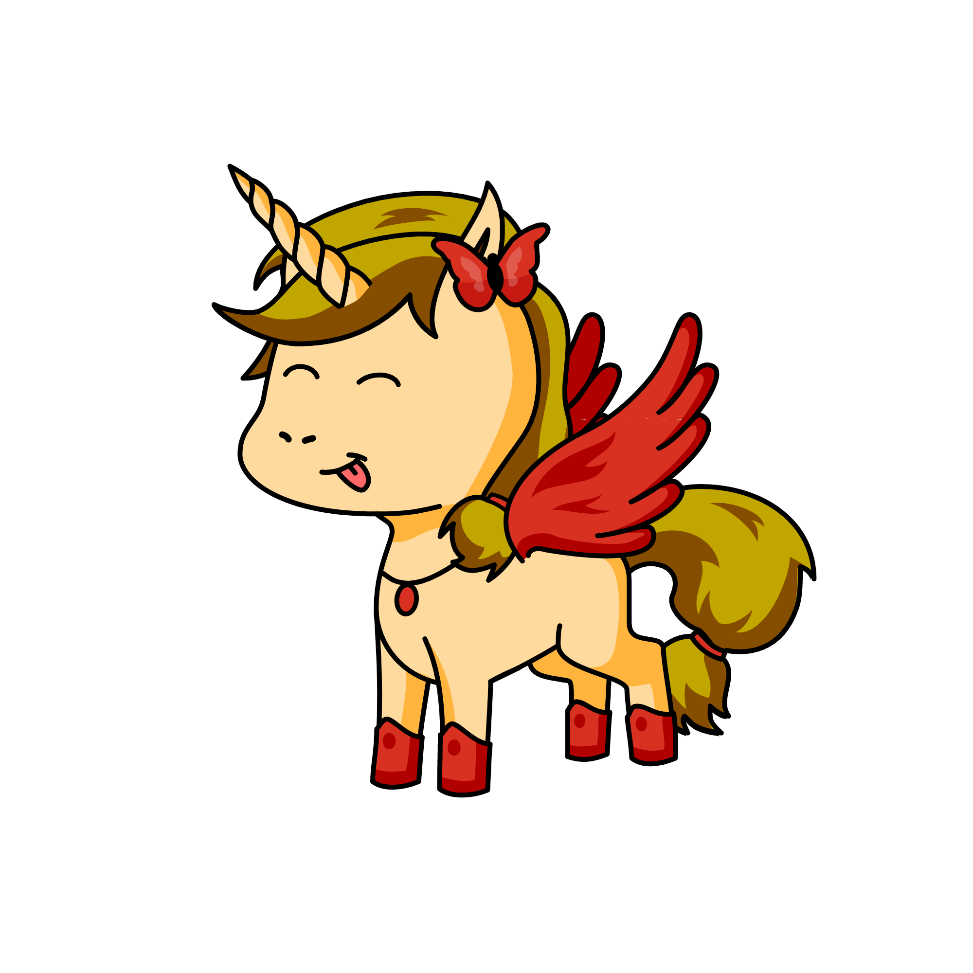 Poppy, the unicorn