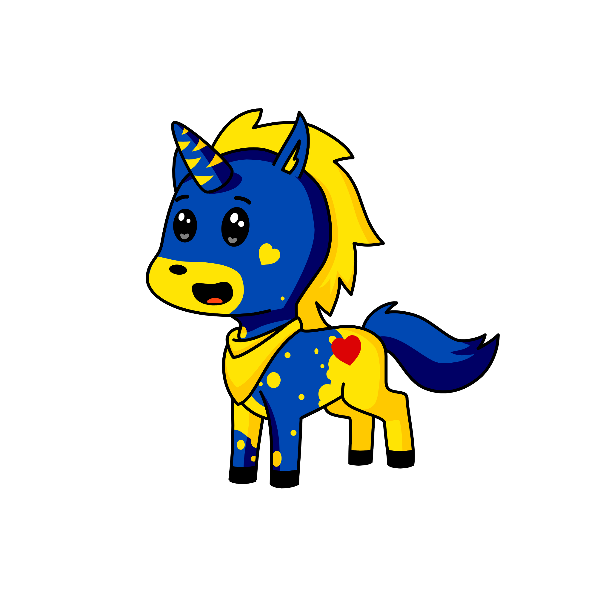 Maddog, the unicorn