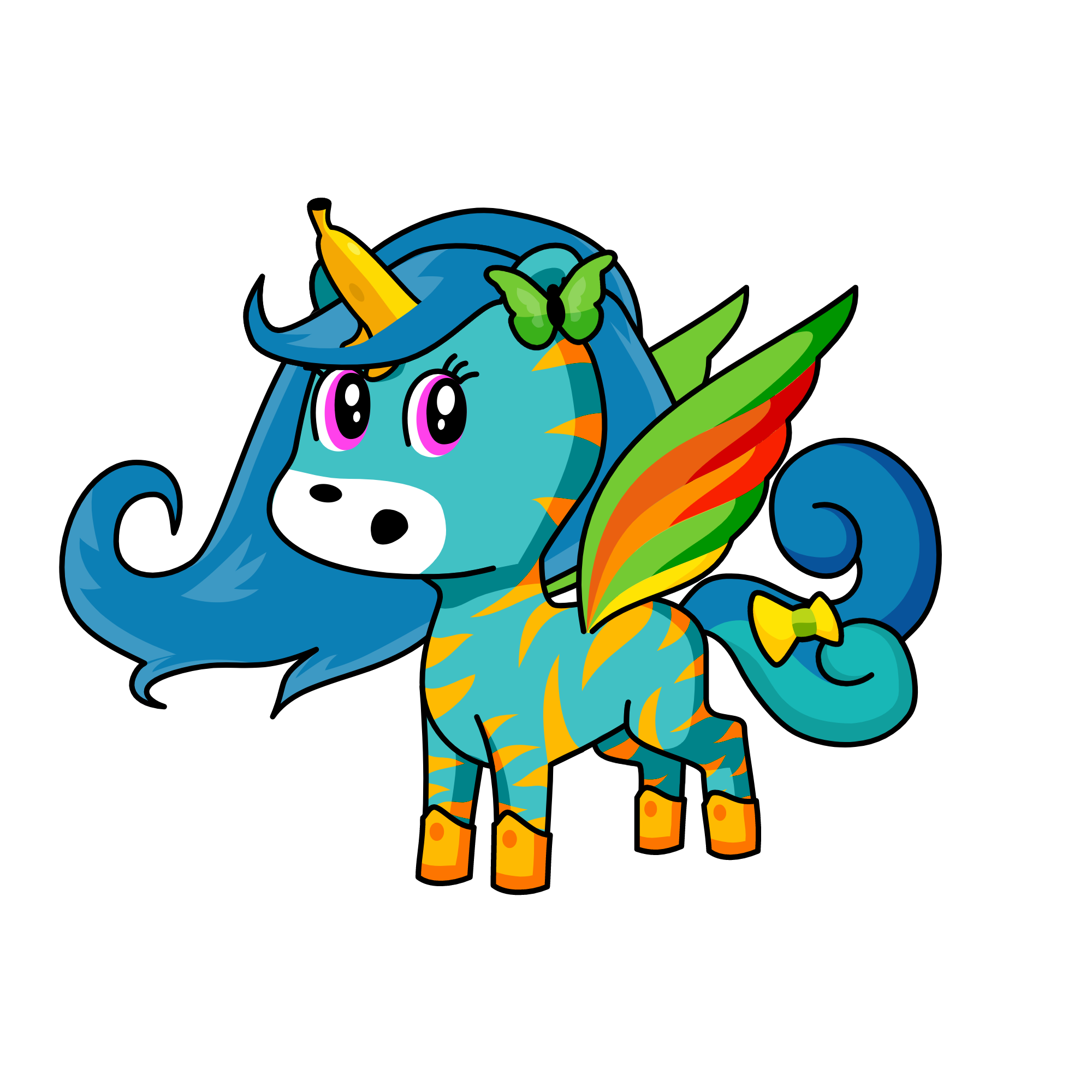 banna horn , the unicorn