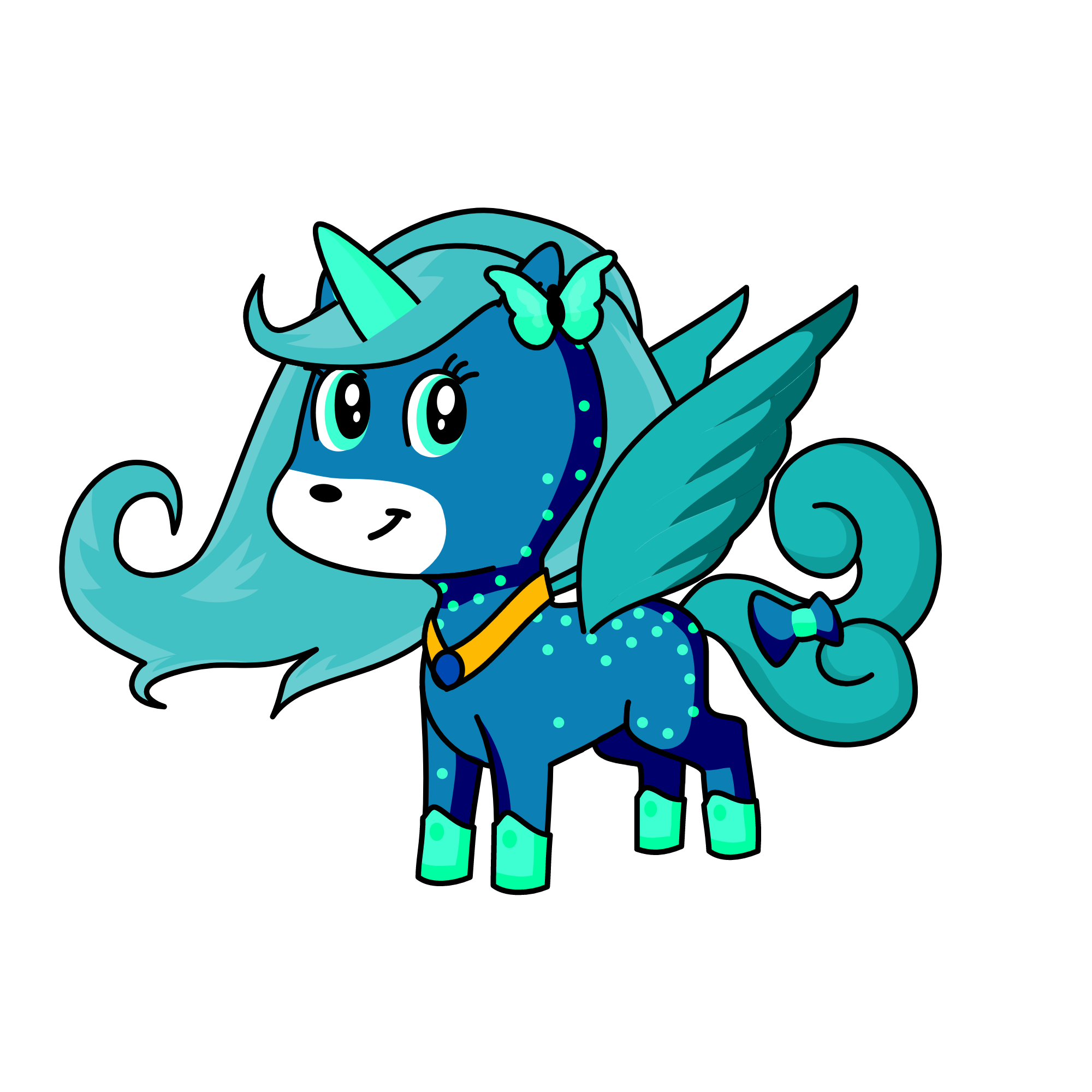hi, the unicorn