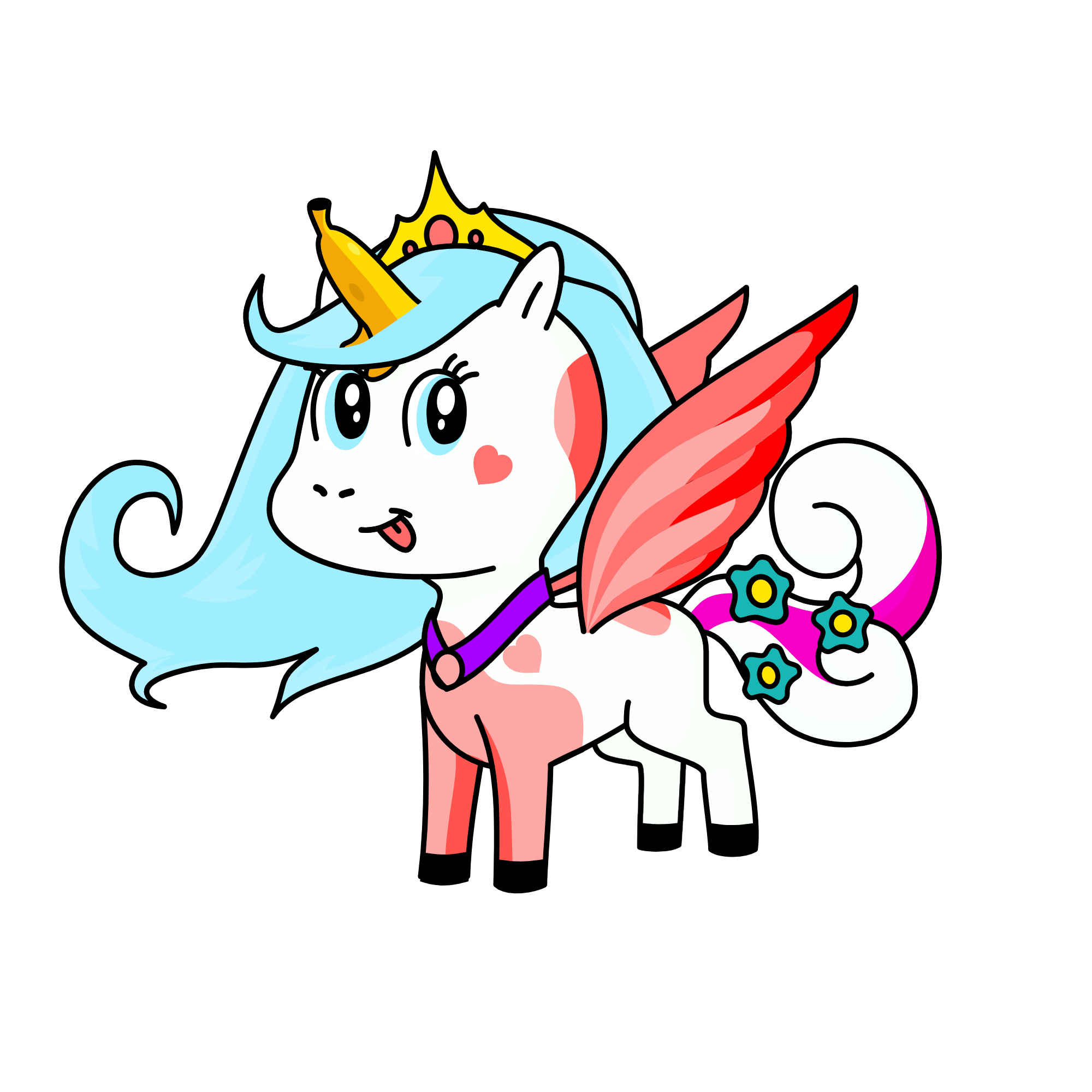 Michelle. J, the unicorn
