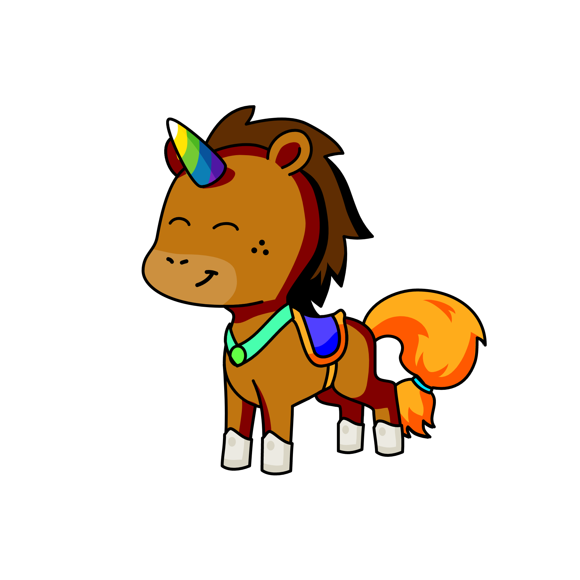 browni, the unicorn