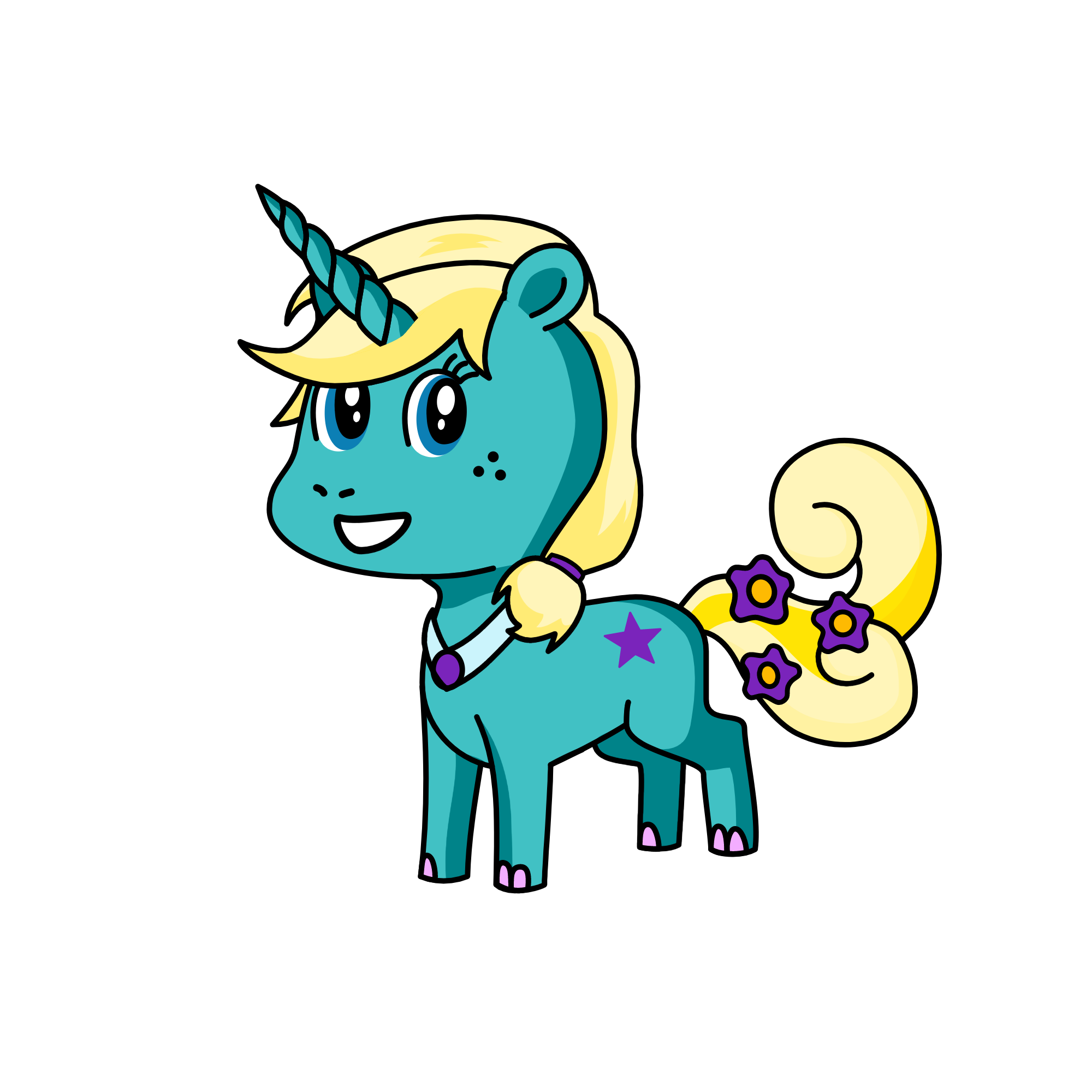 Annelize, the unicorn