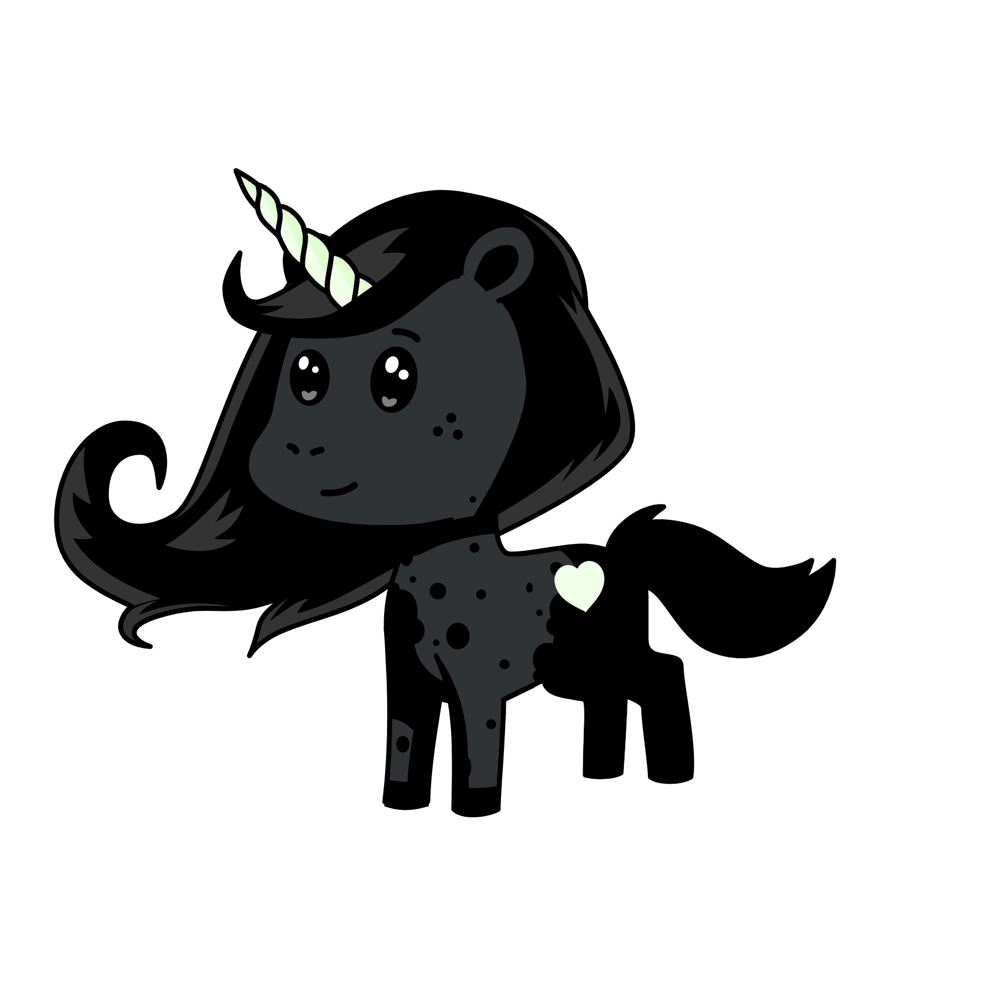 black corn, the unicorn
