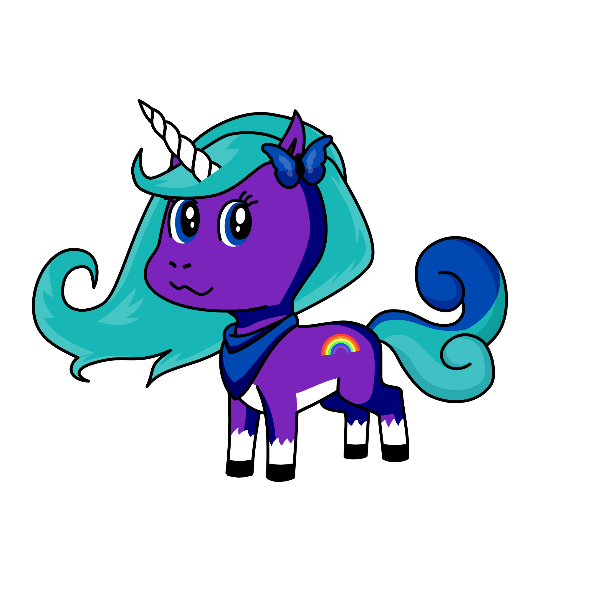 Luna, the unicorn