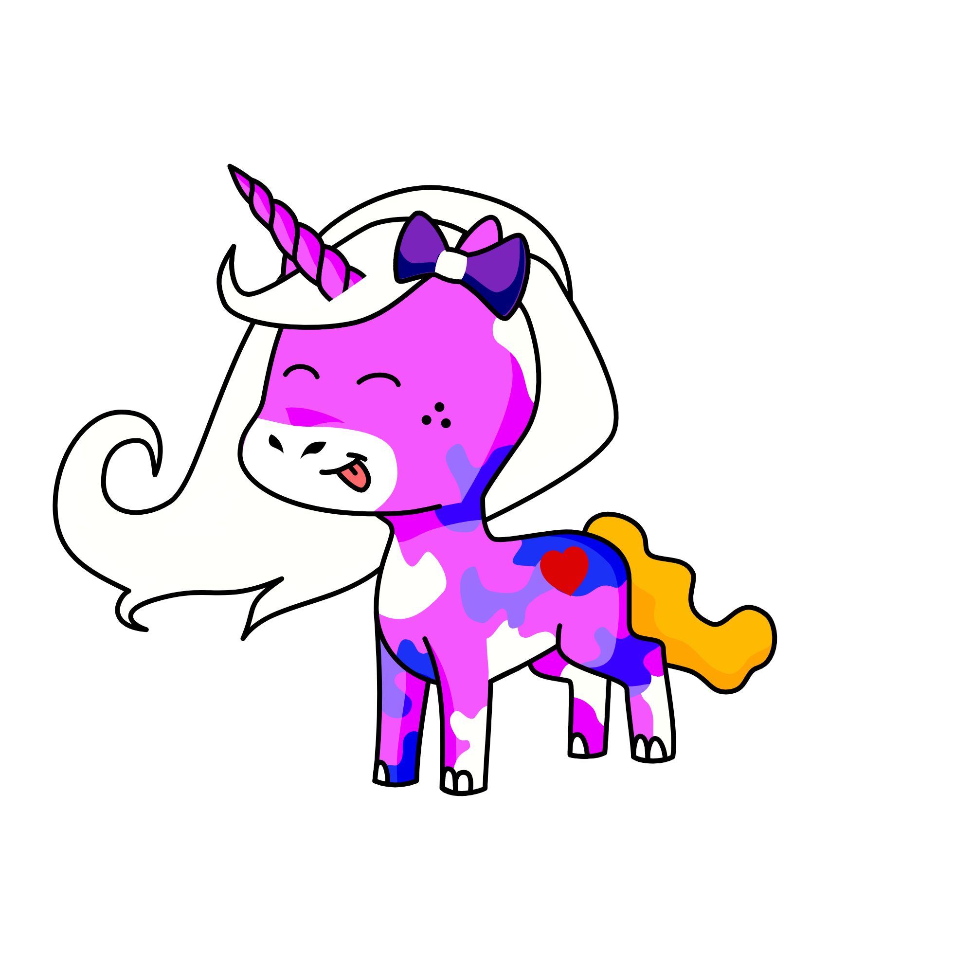Silly, the unicorn