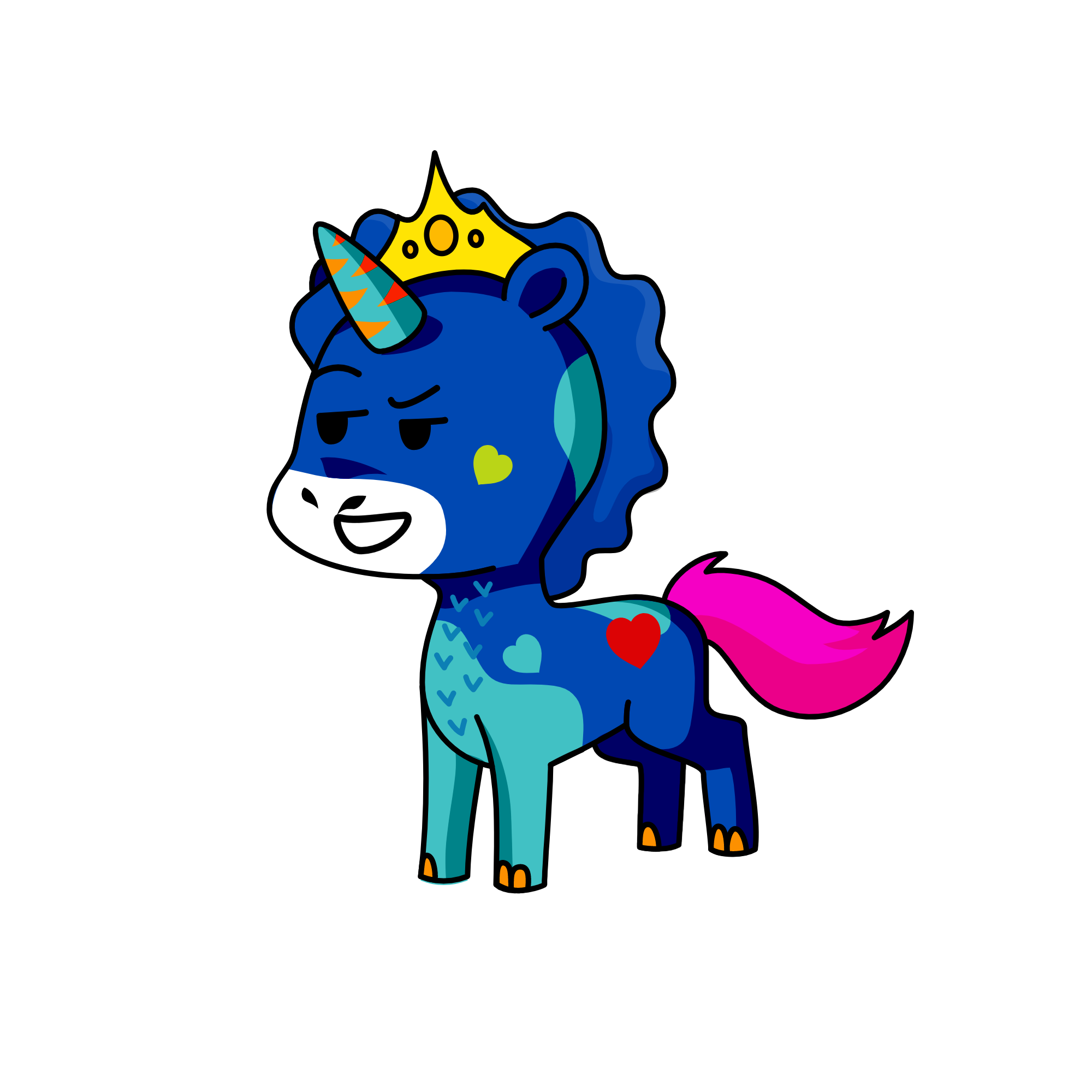 WHATEVER!, the unicorn