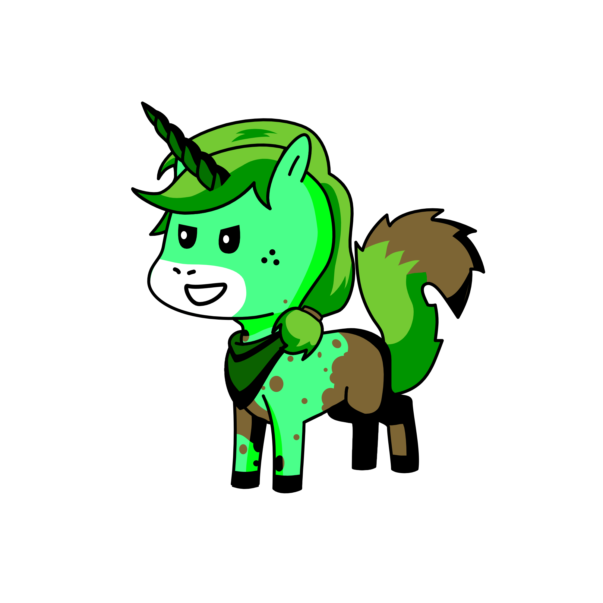 LeafWing Unicorn, the unicorn