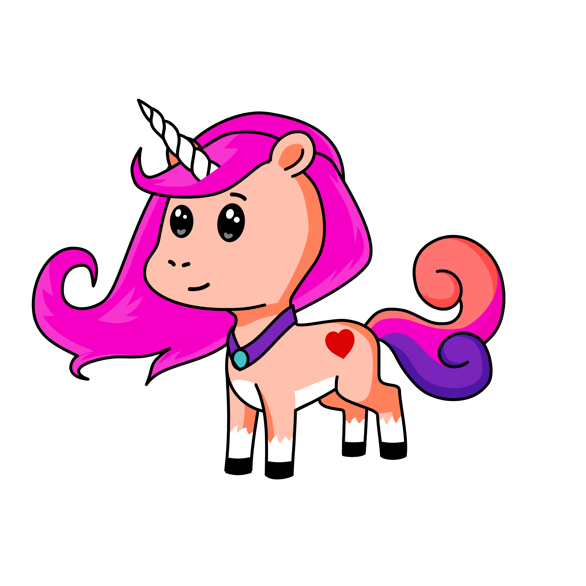 Undauntable, the unicorn