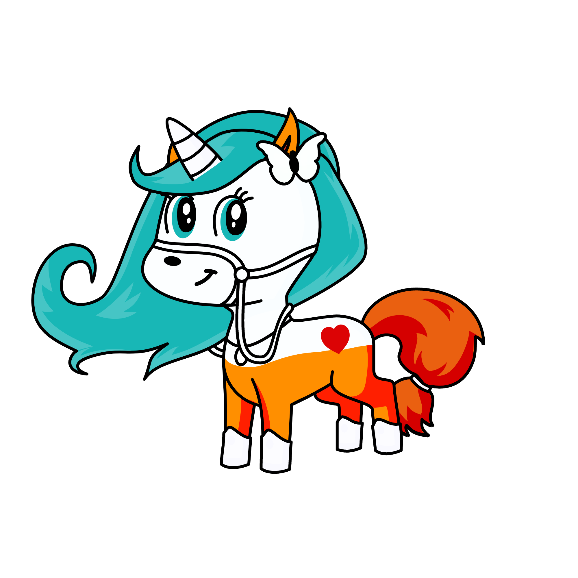 Snowe, the unicorn