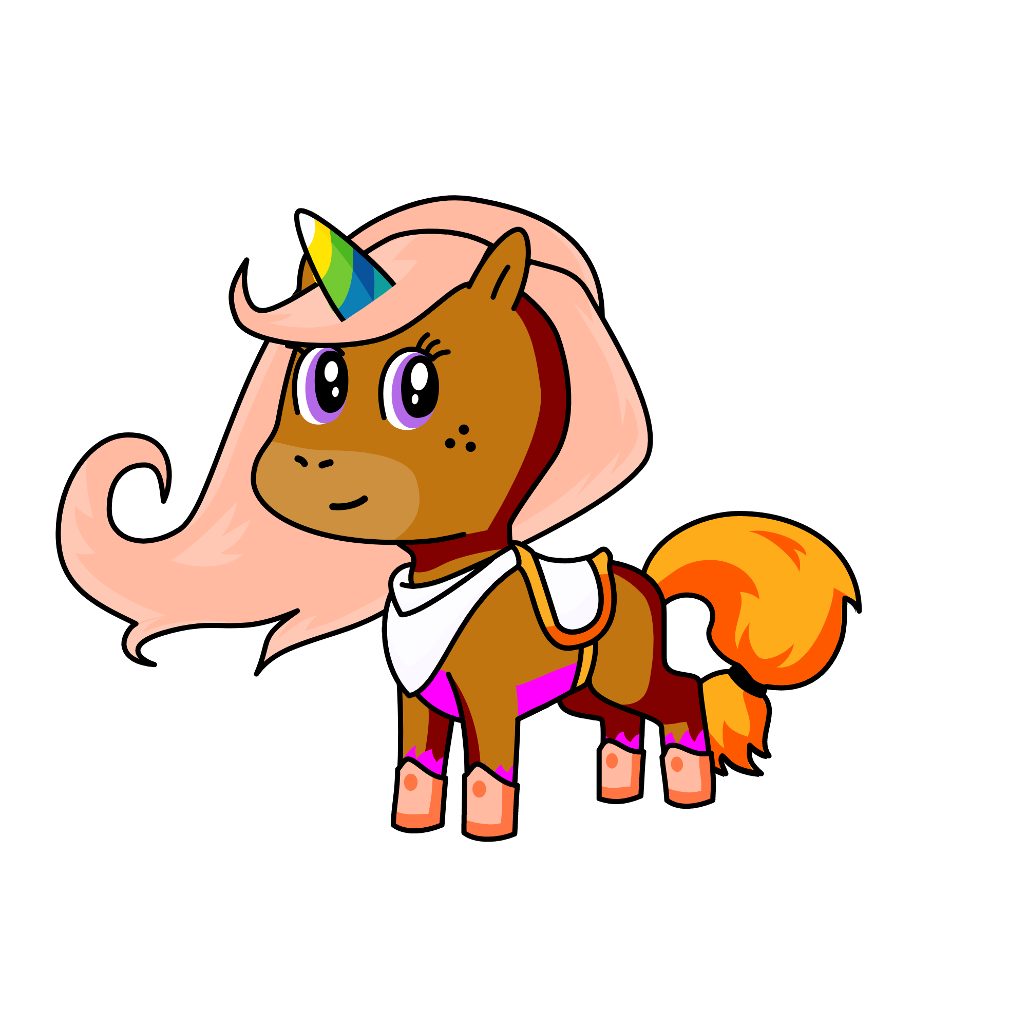 Lina, the unicorn