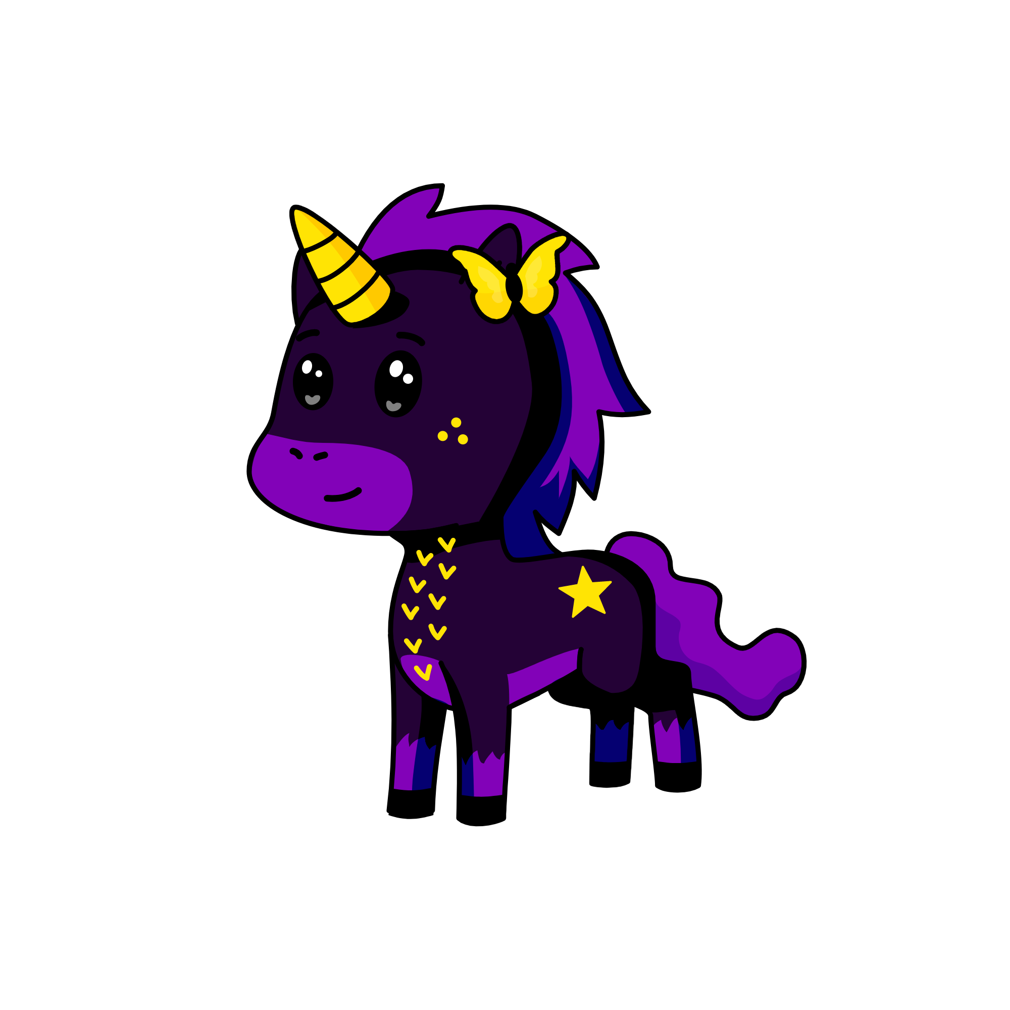 NightWing Unicorn, the unicorn