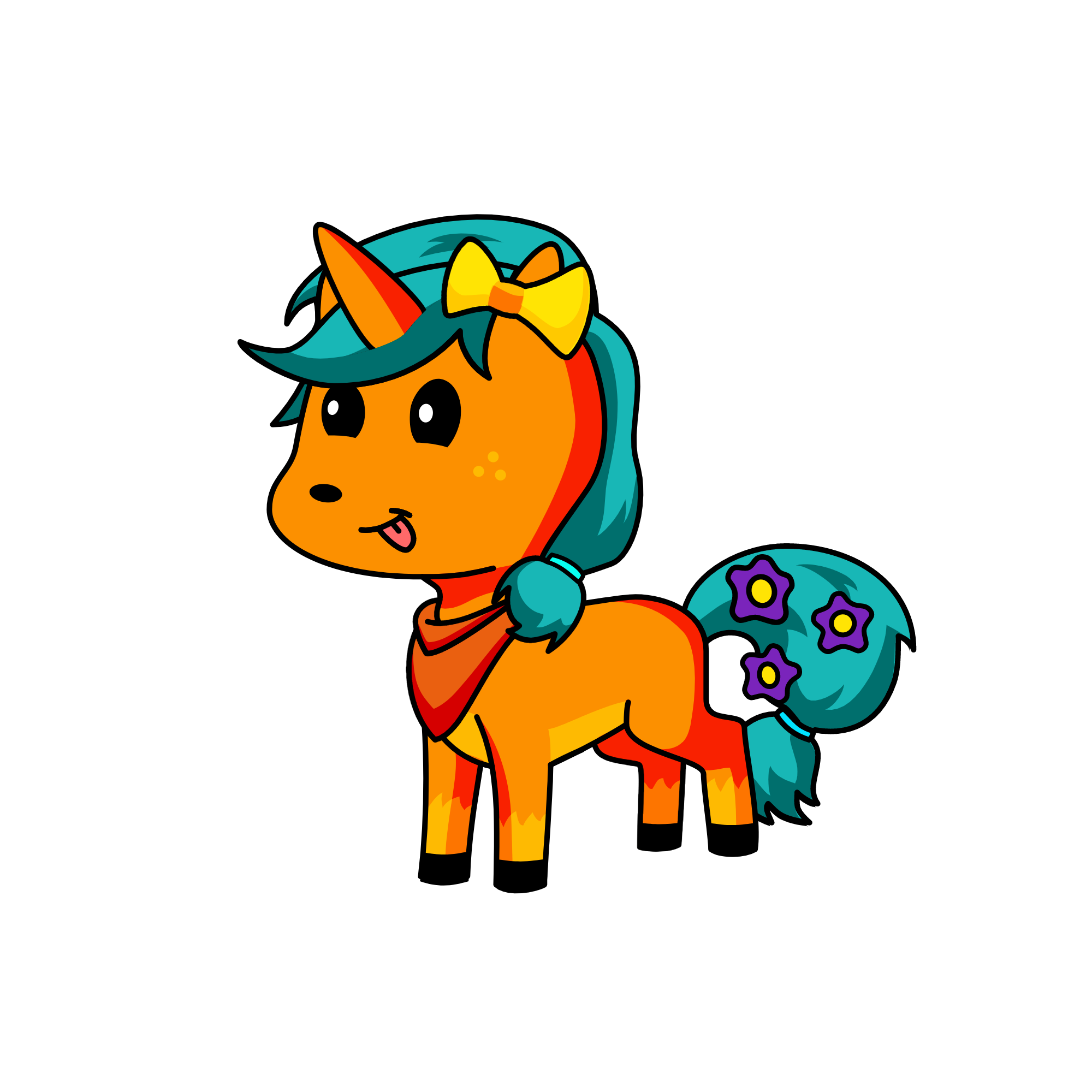 Starburst, the unicorn