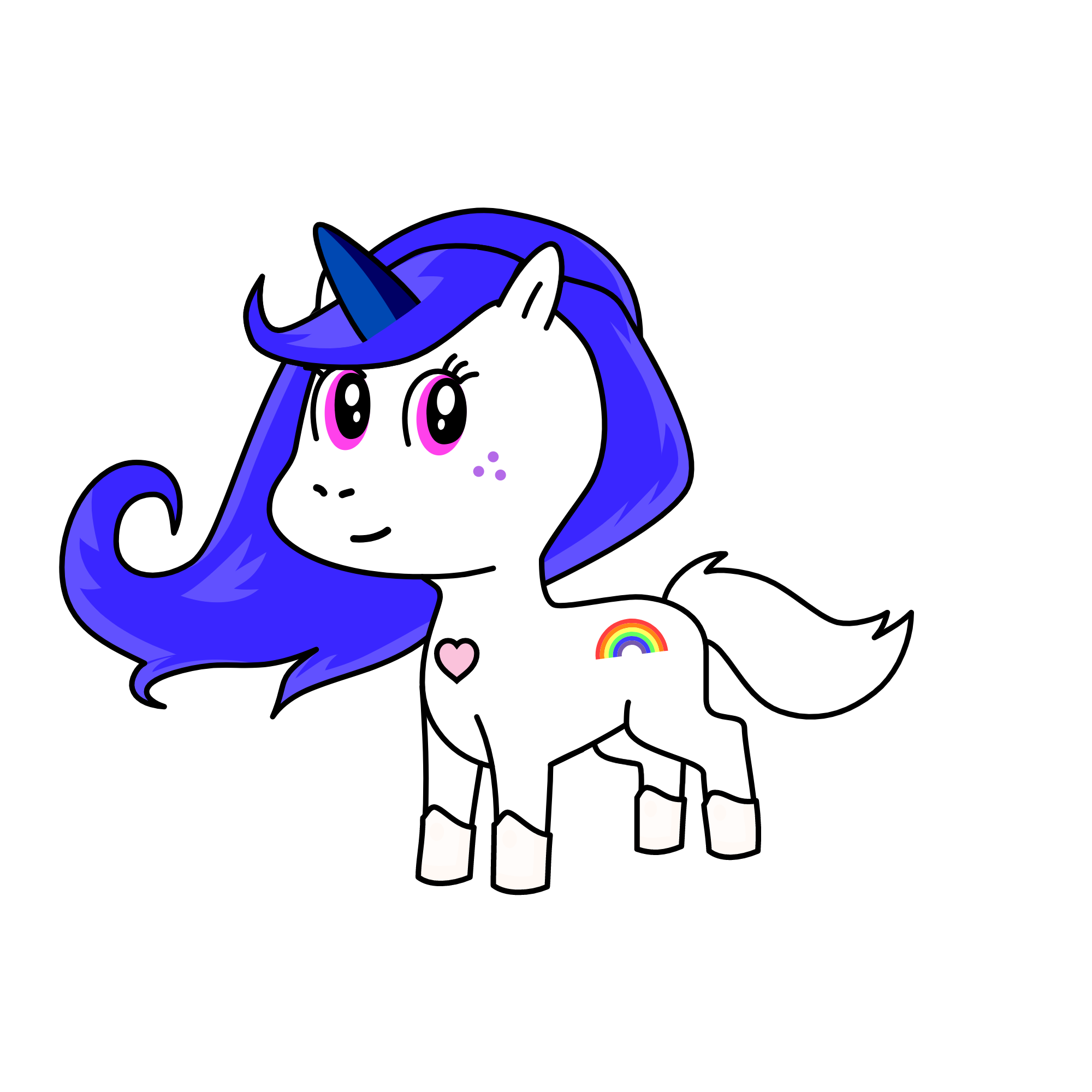 Alasnowe, the unicorn