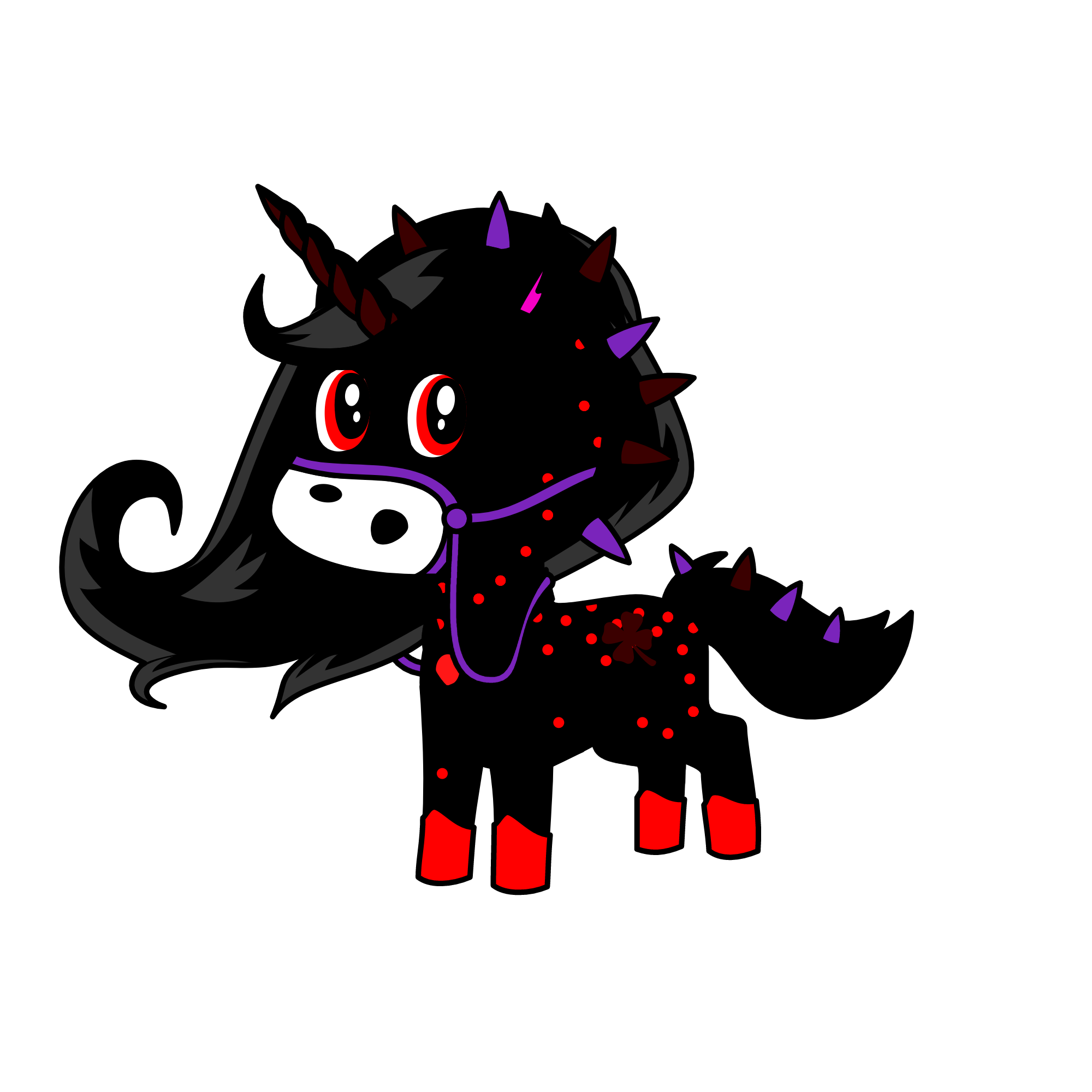 shady shadow, the unicorn
