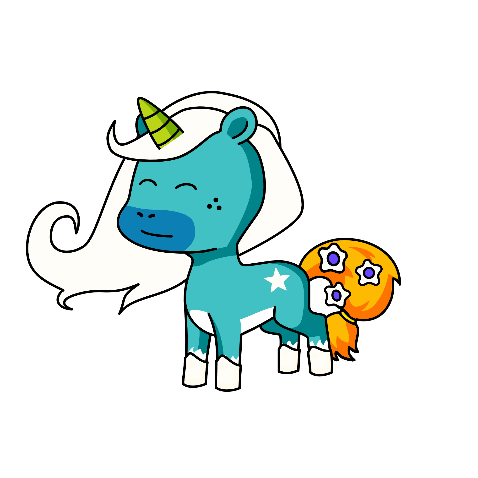 Lovely , the unicorn