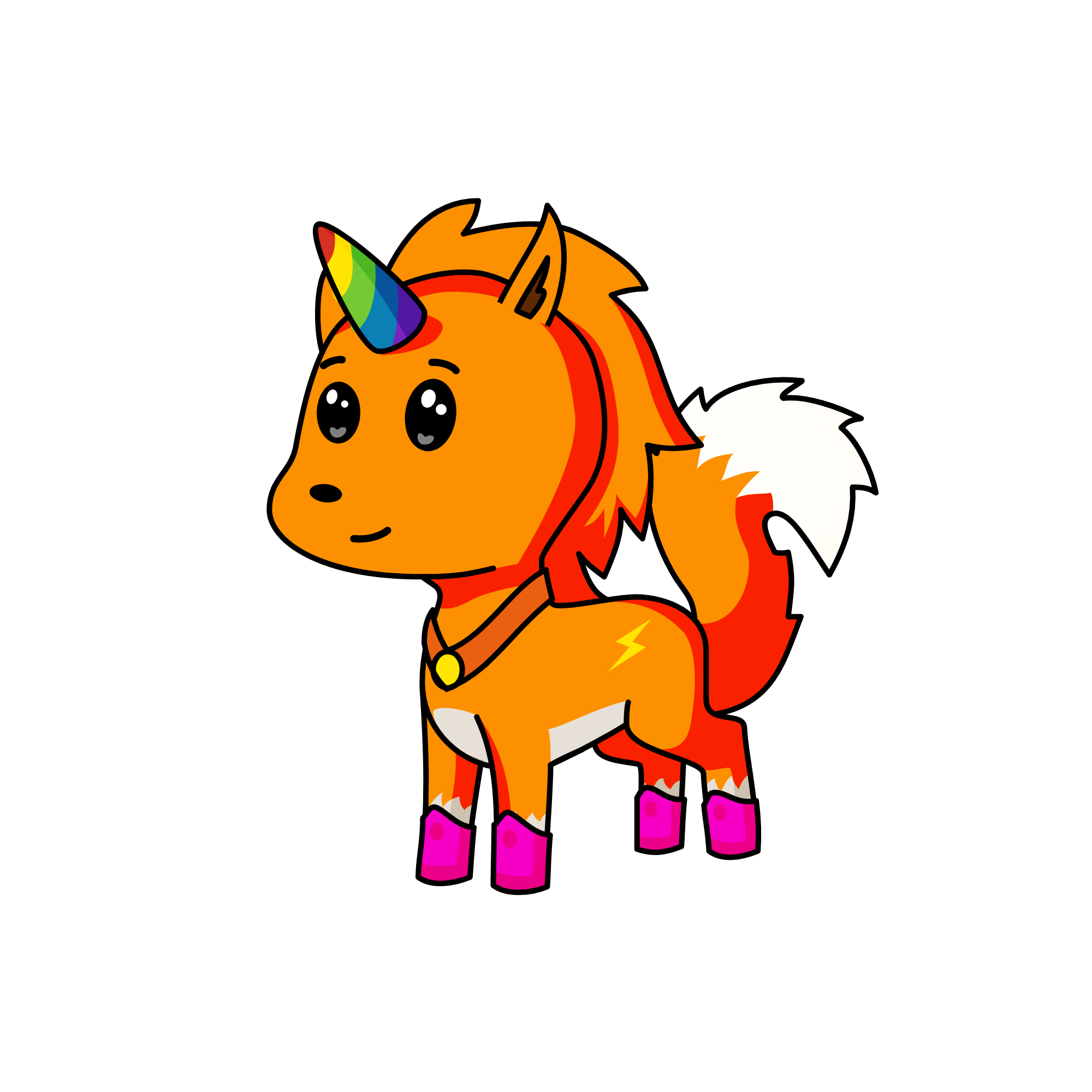 Fox, the unicorn