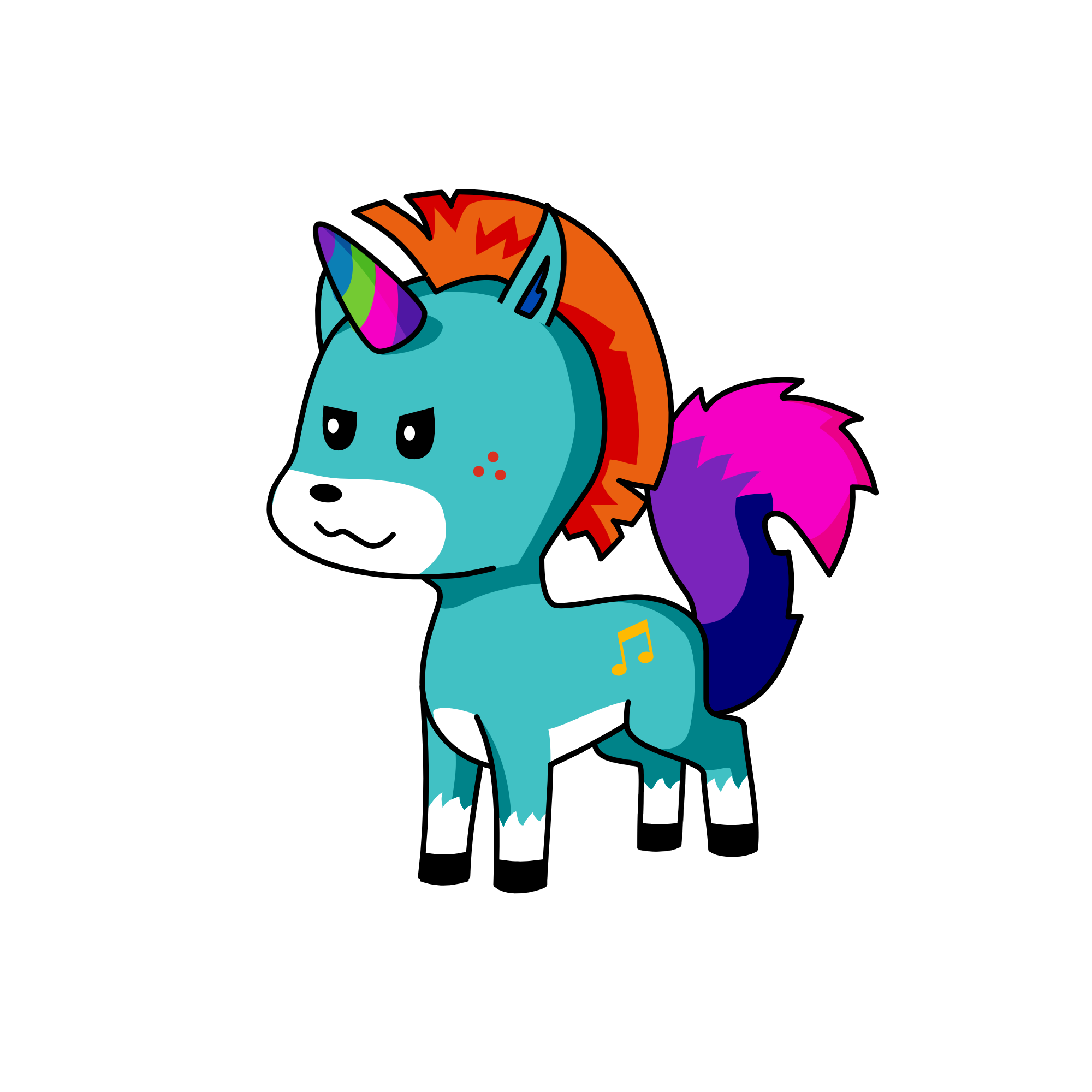 a, the unicorn
