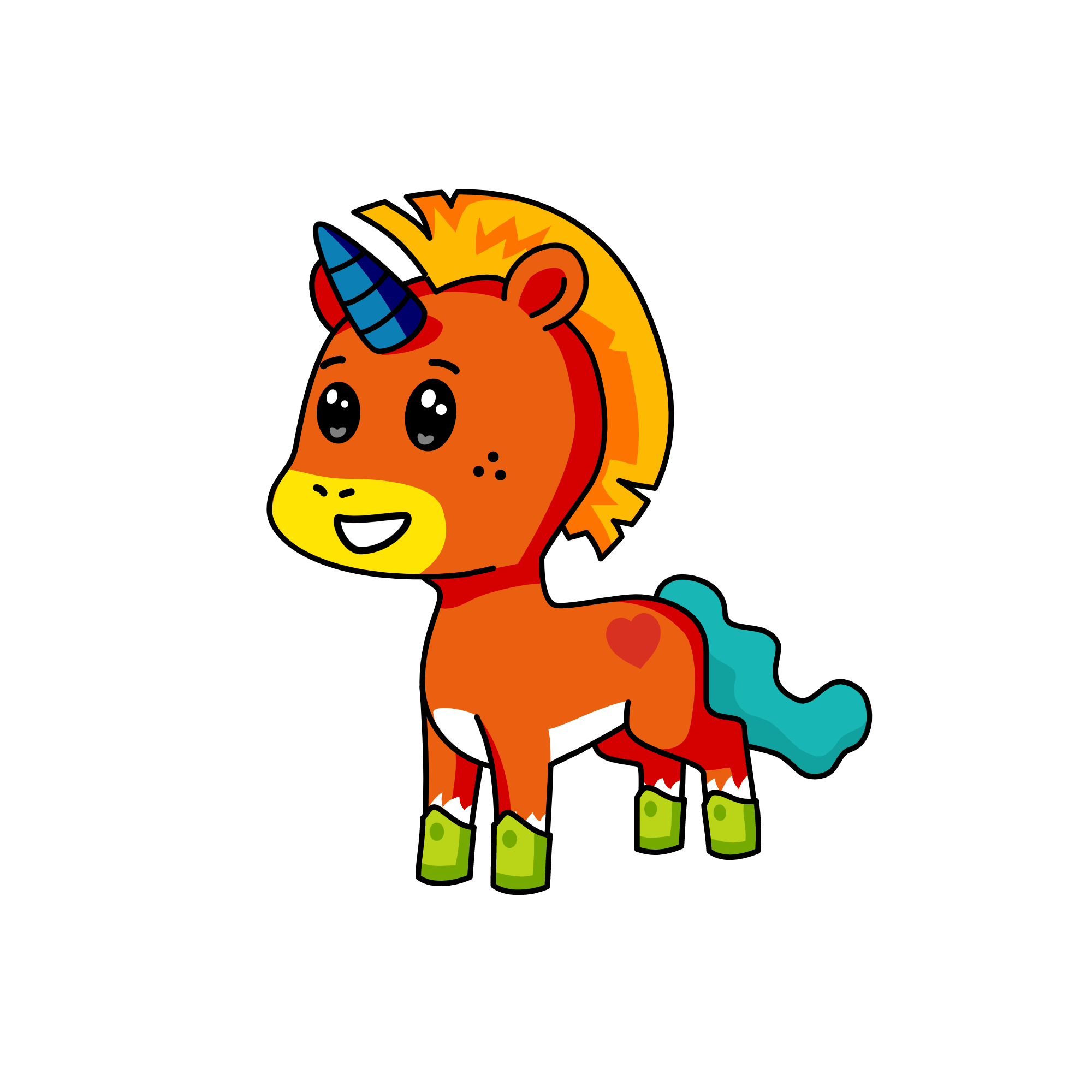 HHHhho*ATSFPWO*r67tfl, the unicorn