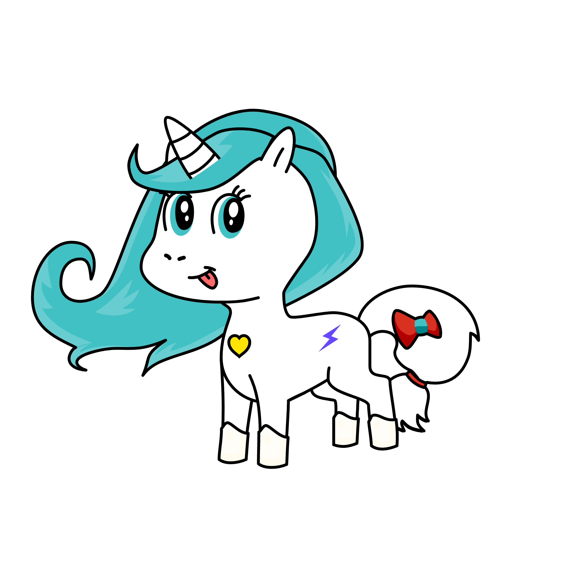 Quede Prisess, the unicorn