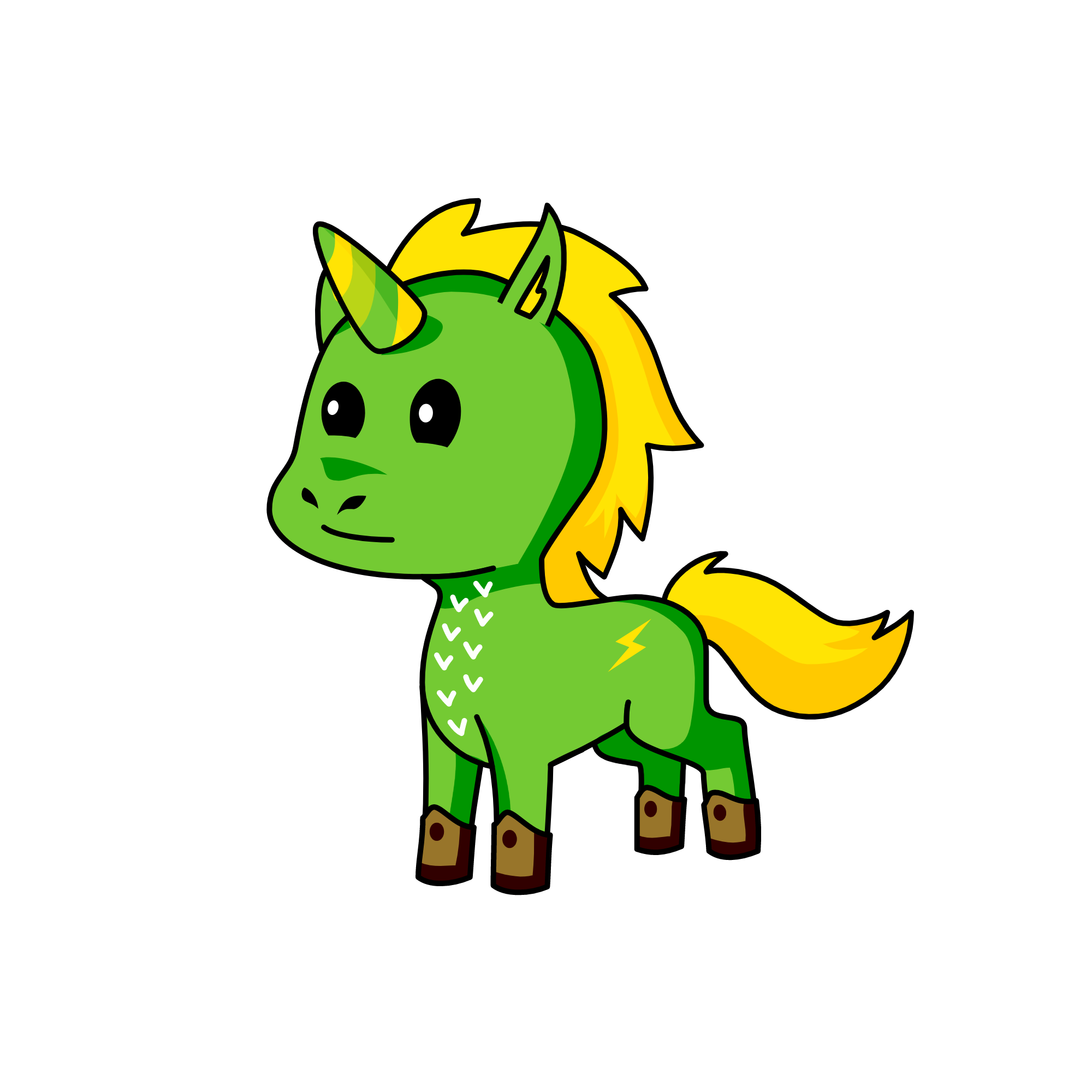 Link, the unicorn