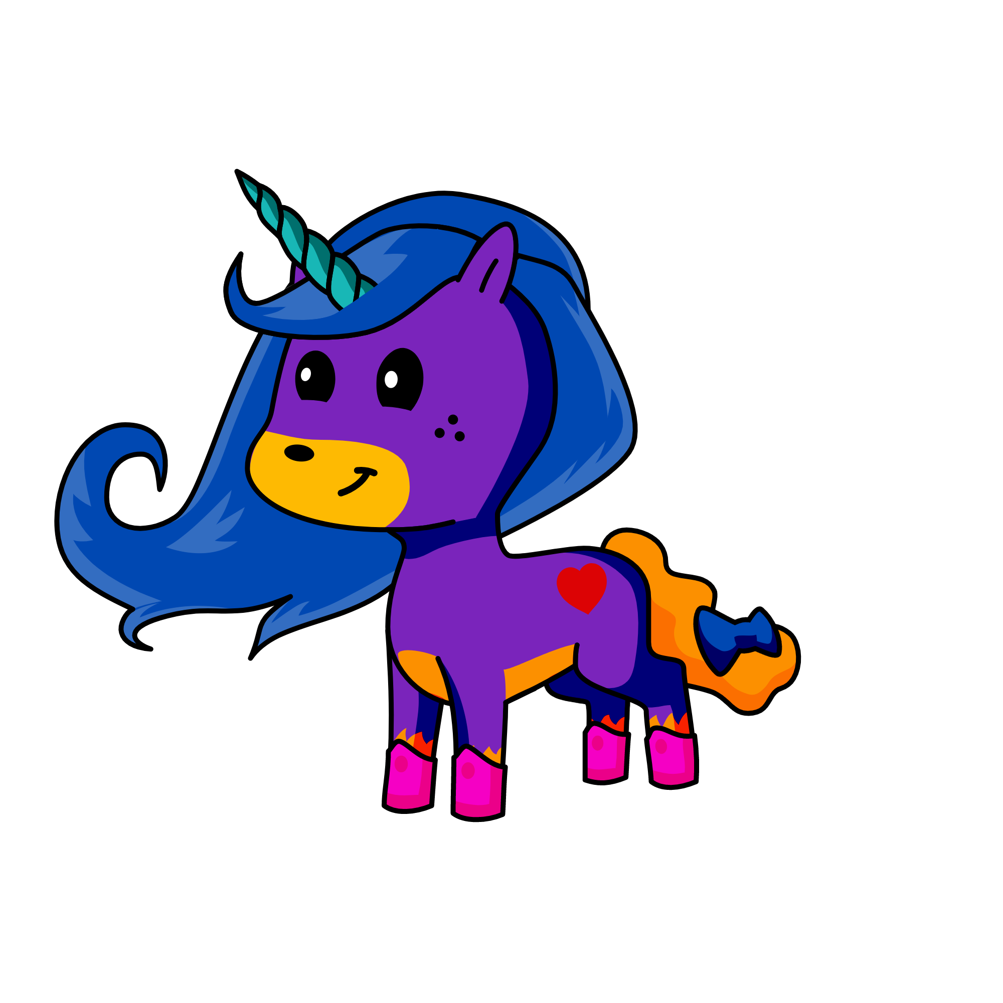 t, the unicorn