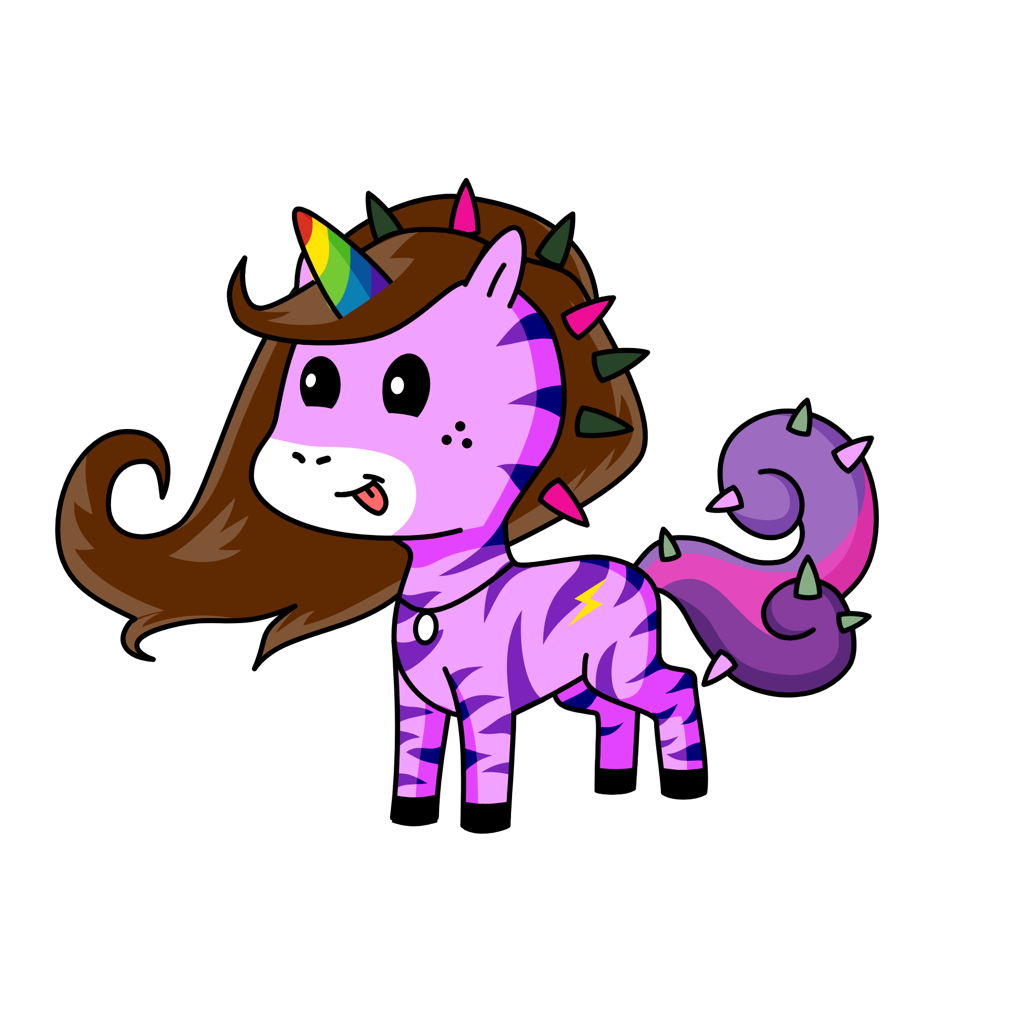 Arcoiris, the unicorn