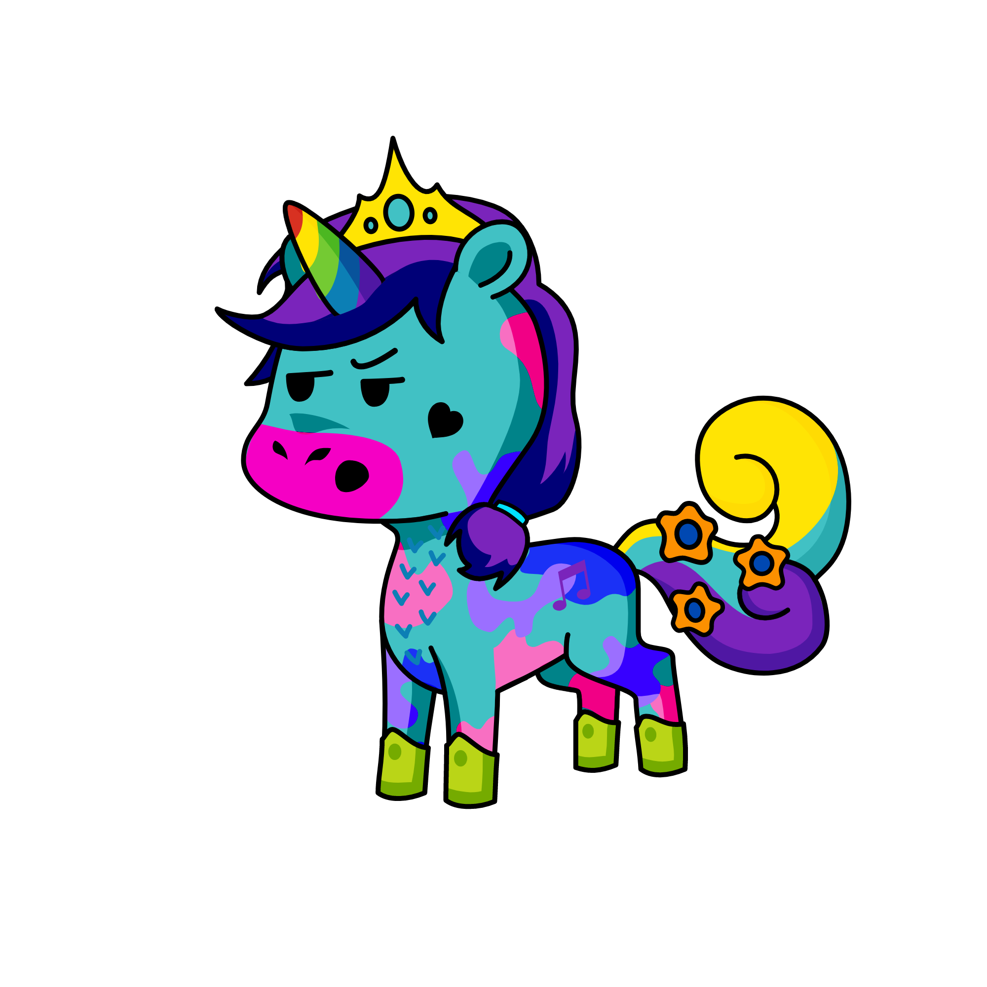 poppy, the unicorn