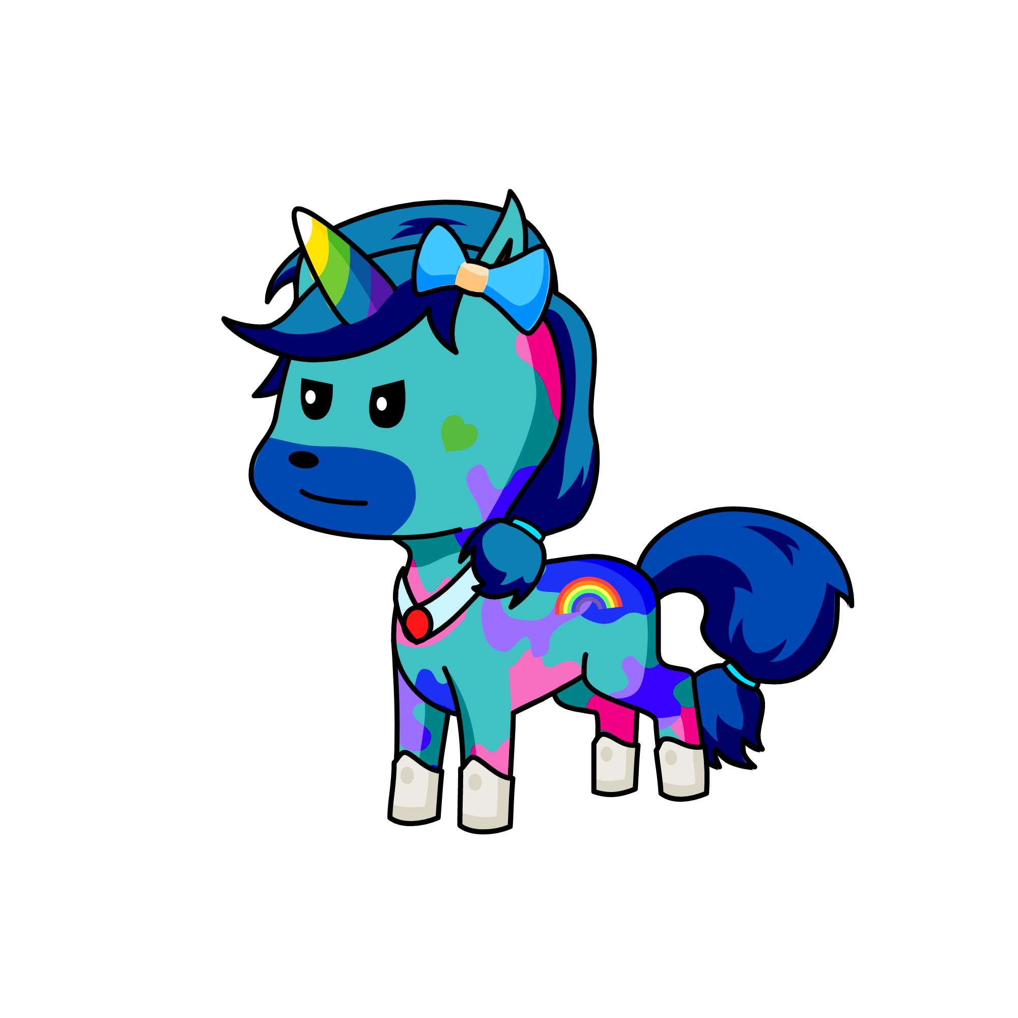 mina, the unicorn