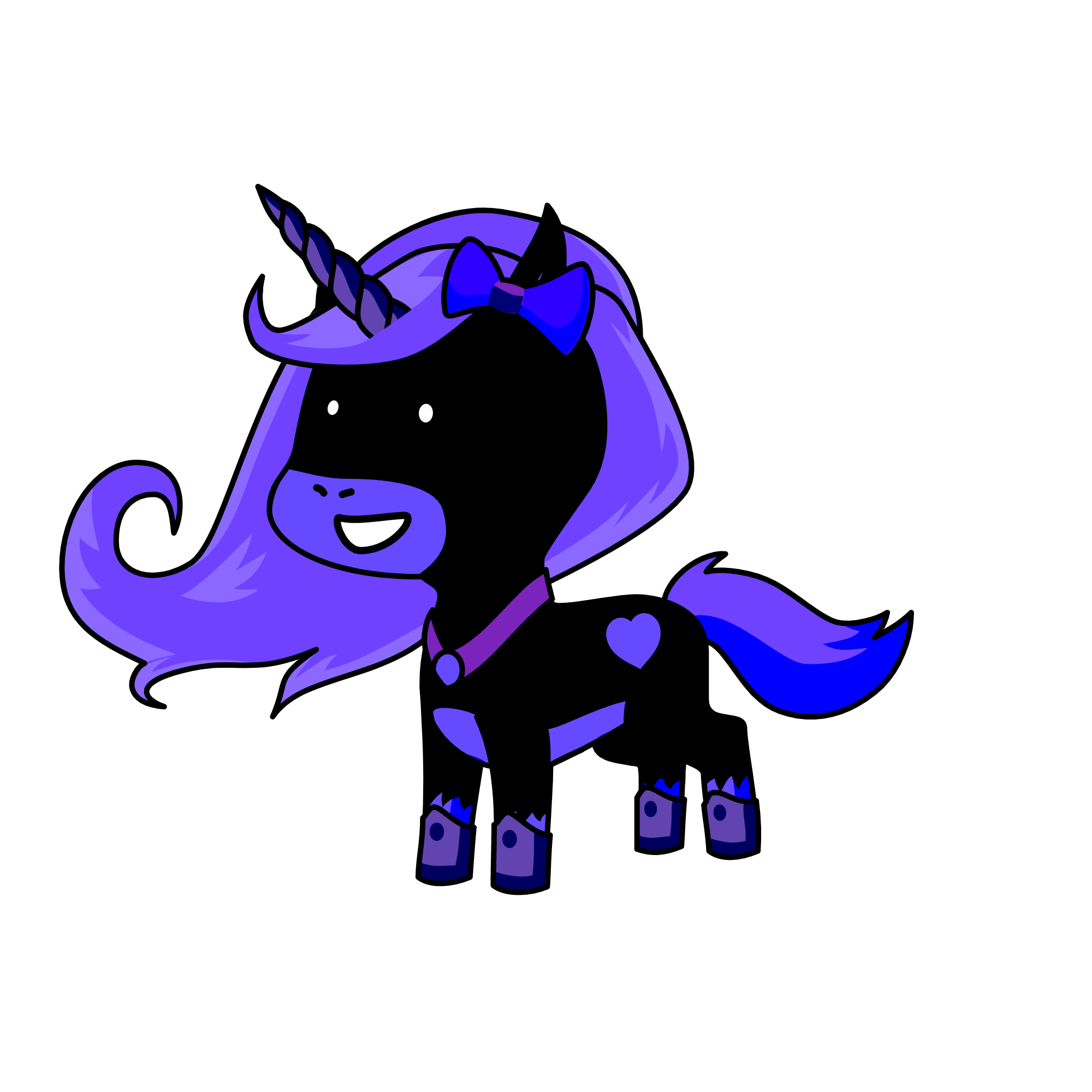 Luna, the unicorn