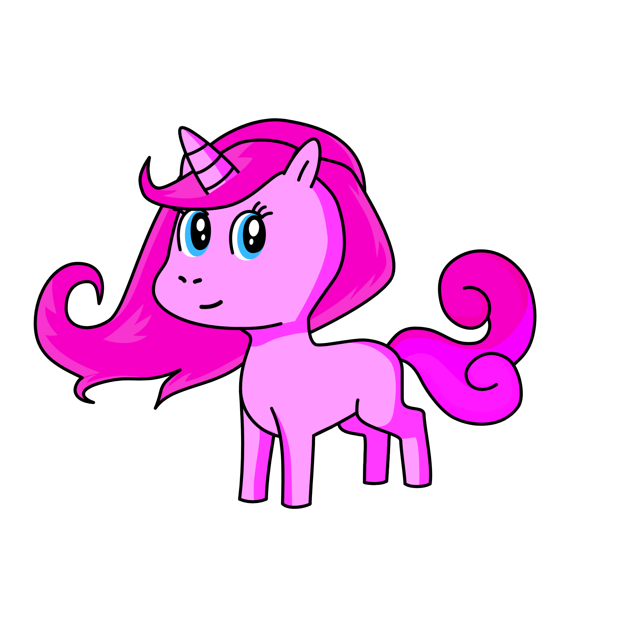 Pinkipie, the unicorn
