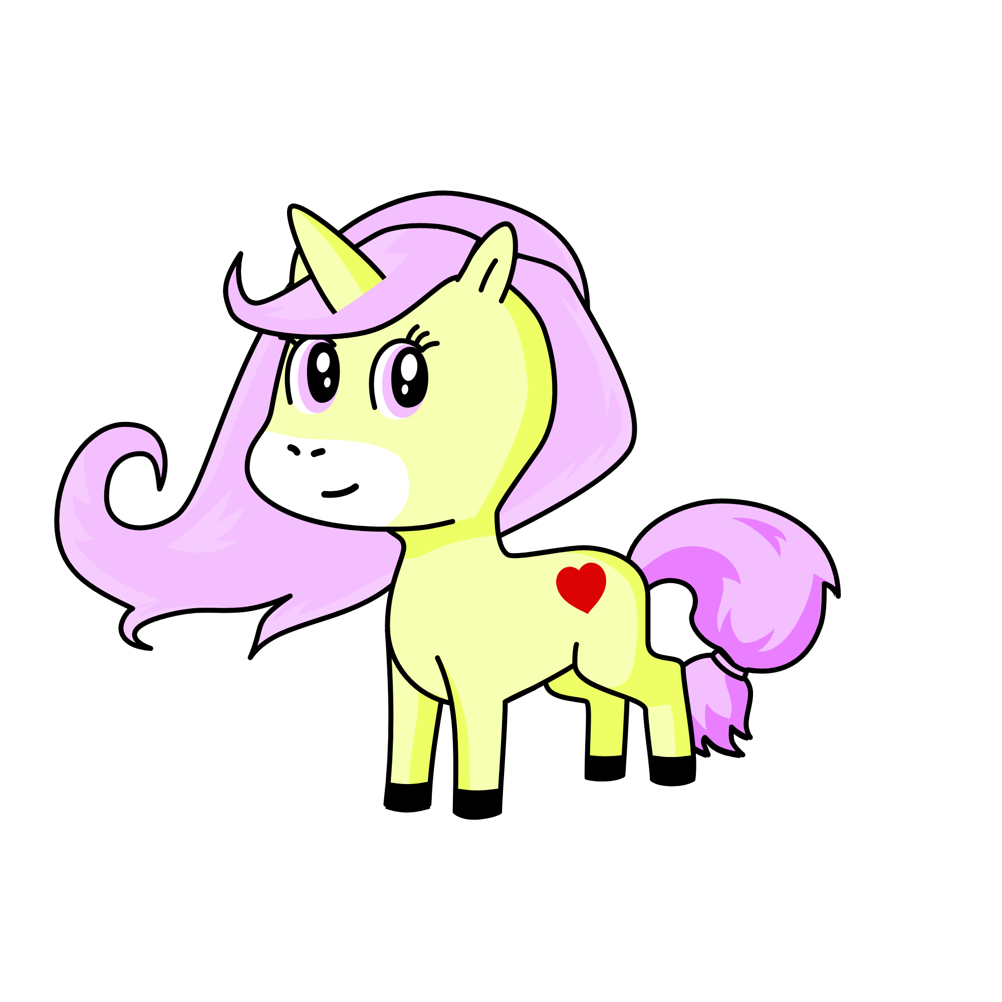 Fuffyshy, the unicorn