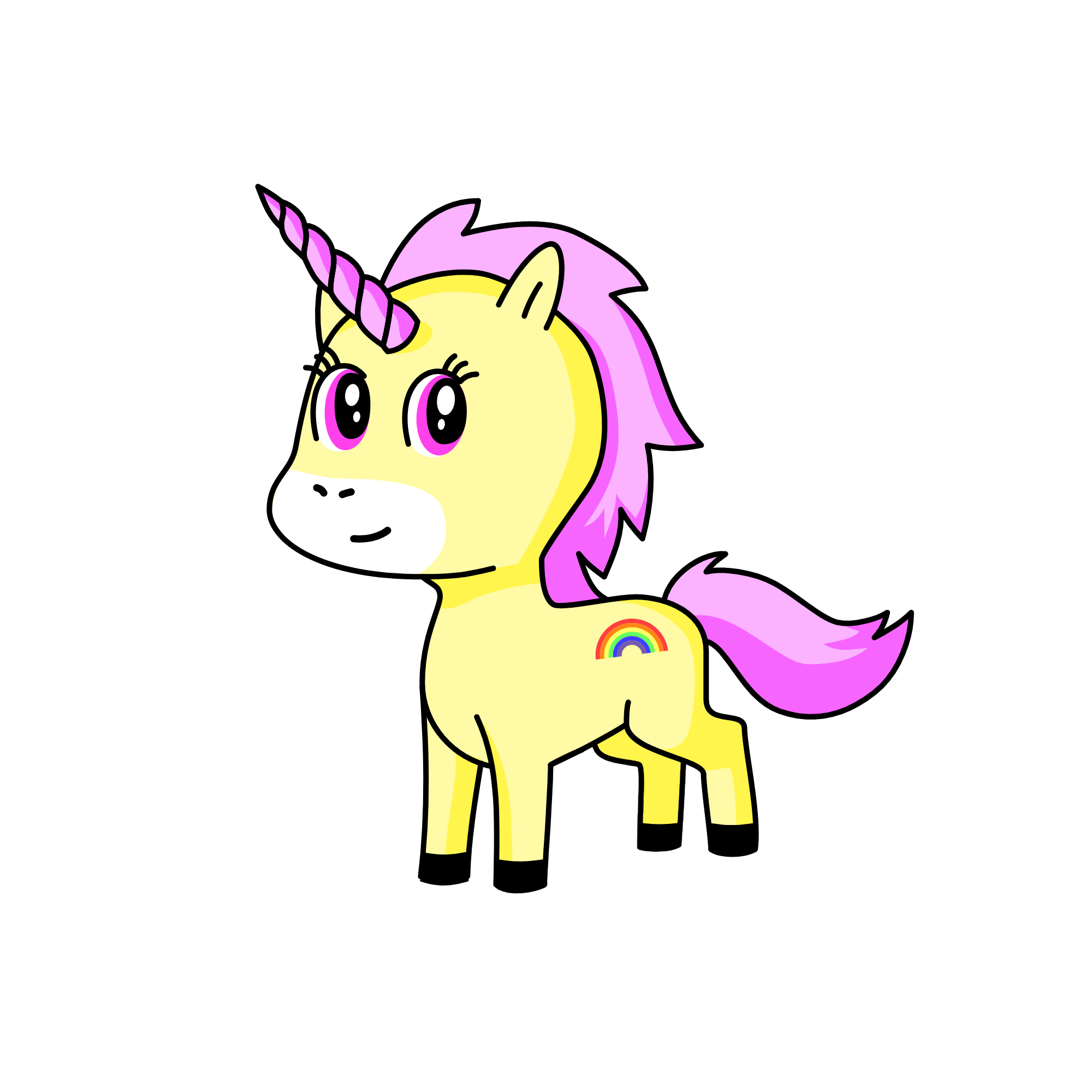 Girly, the unicorn