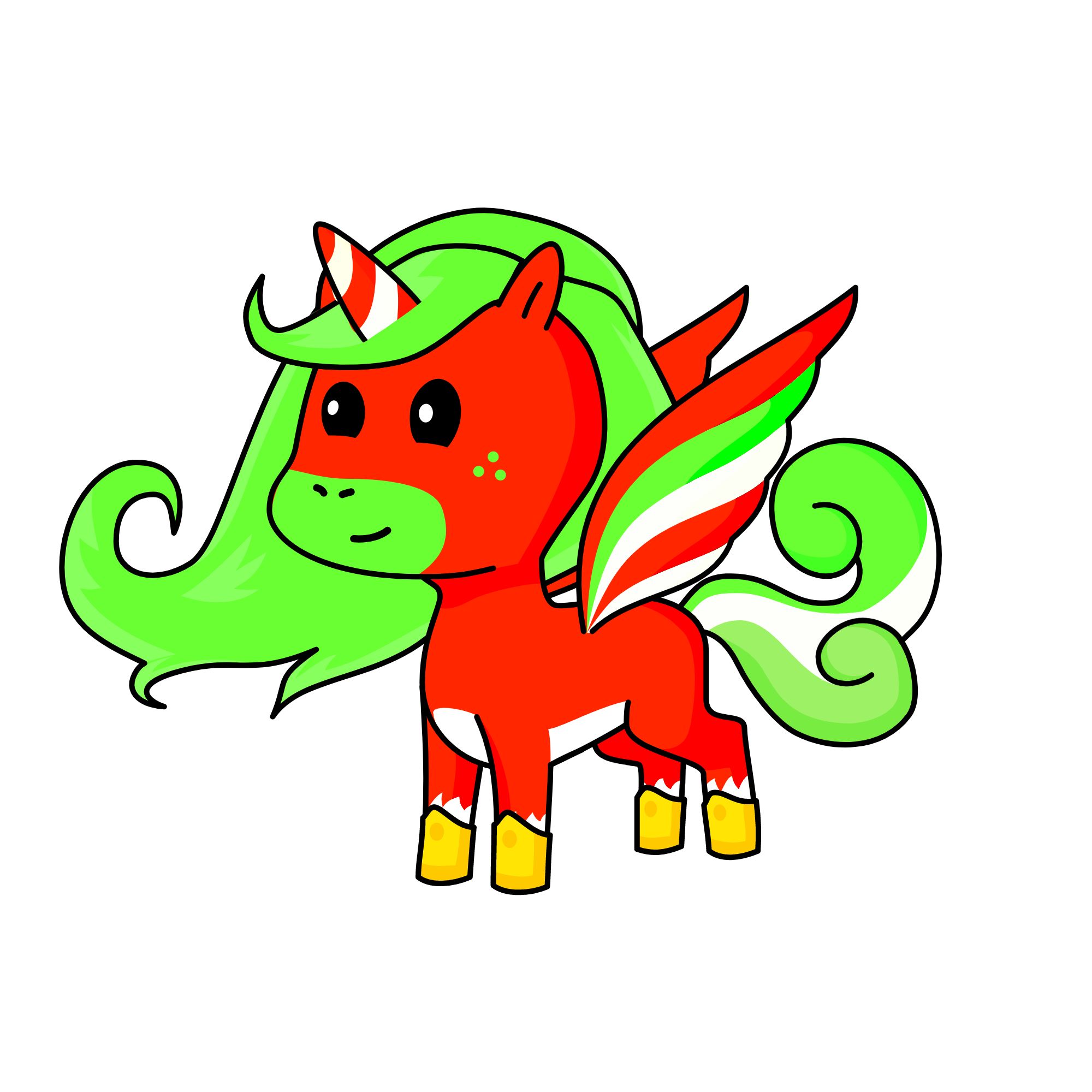 Chrismas, the unicorn