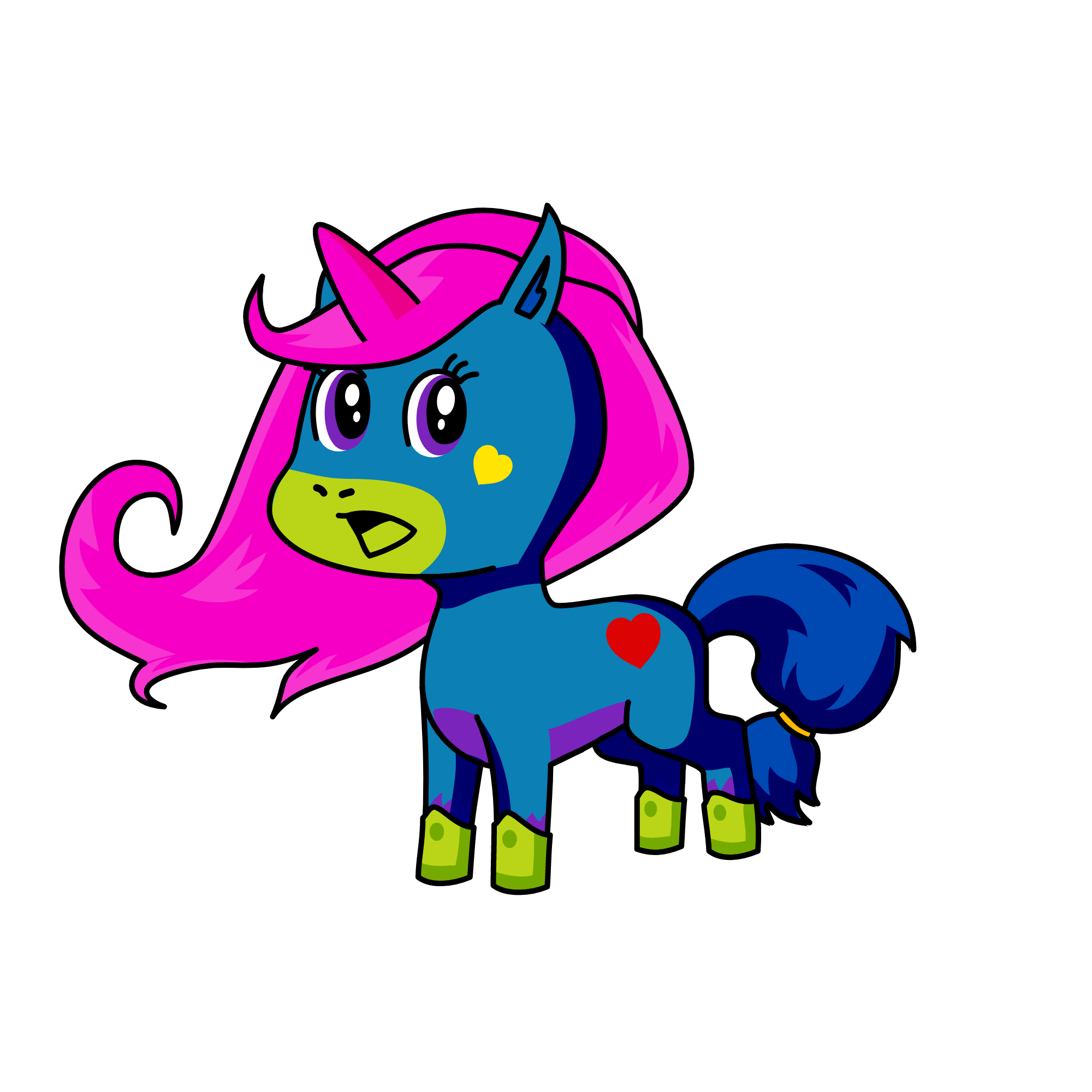 Luna, the unicorn