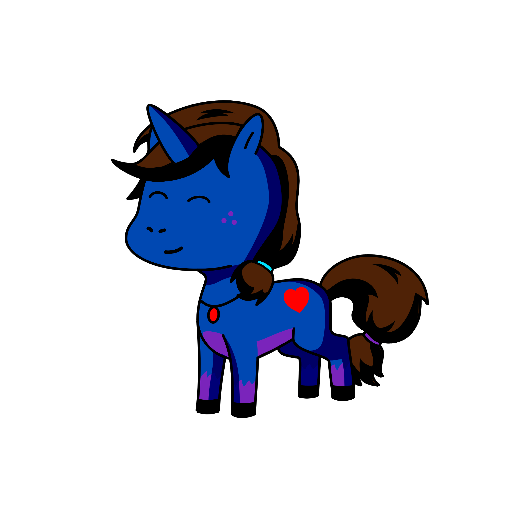 Frisk, the unicorn