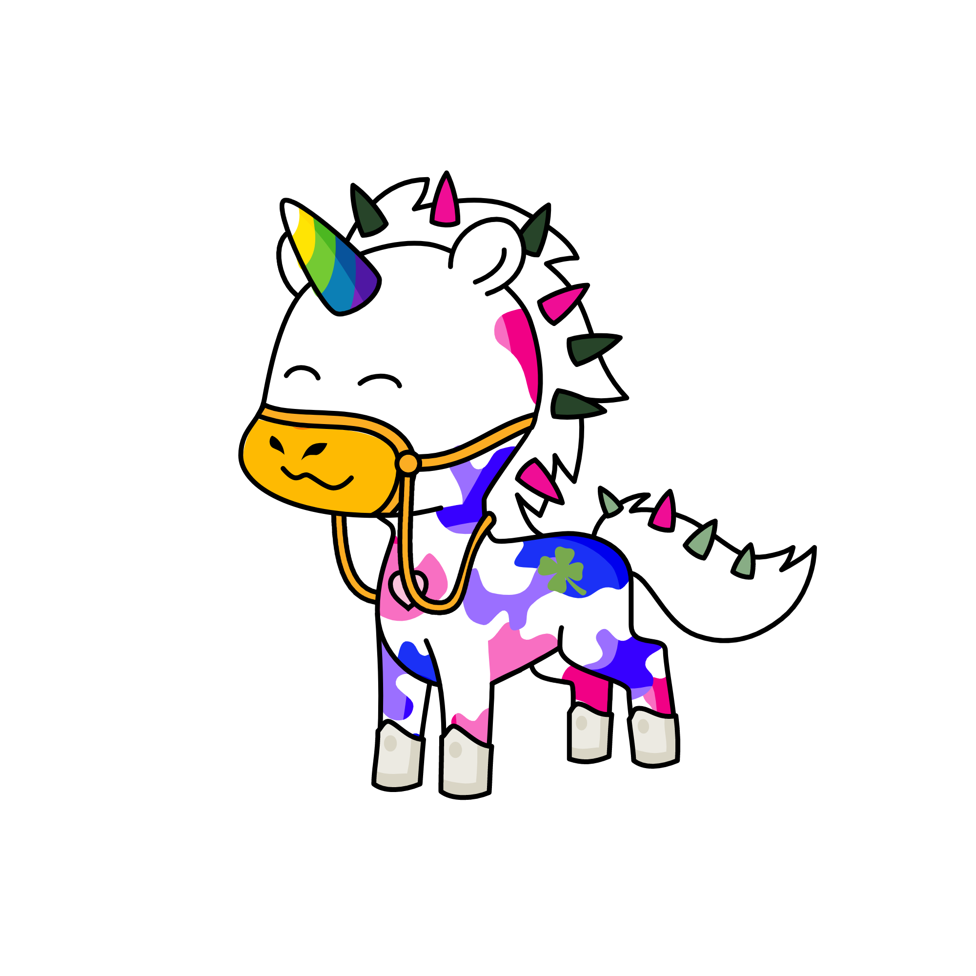 GIV ME CAKS, the unicorn