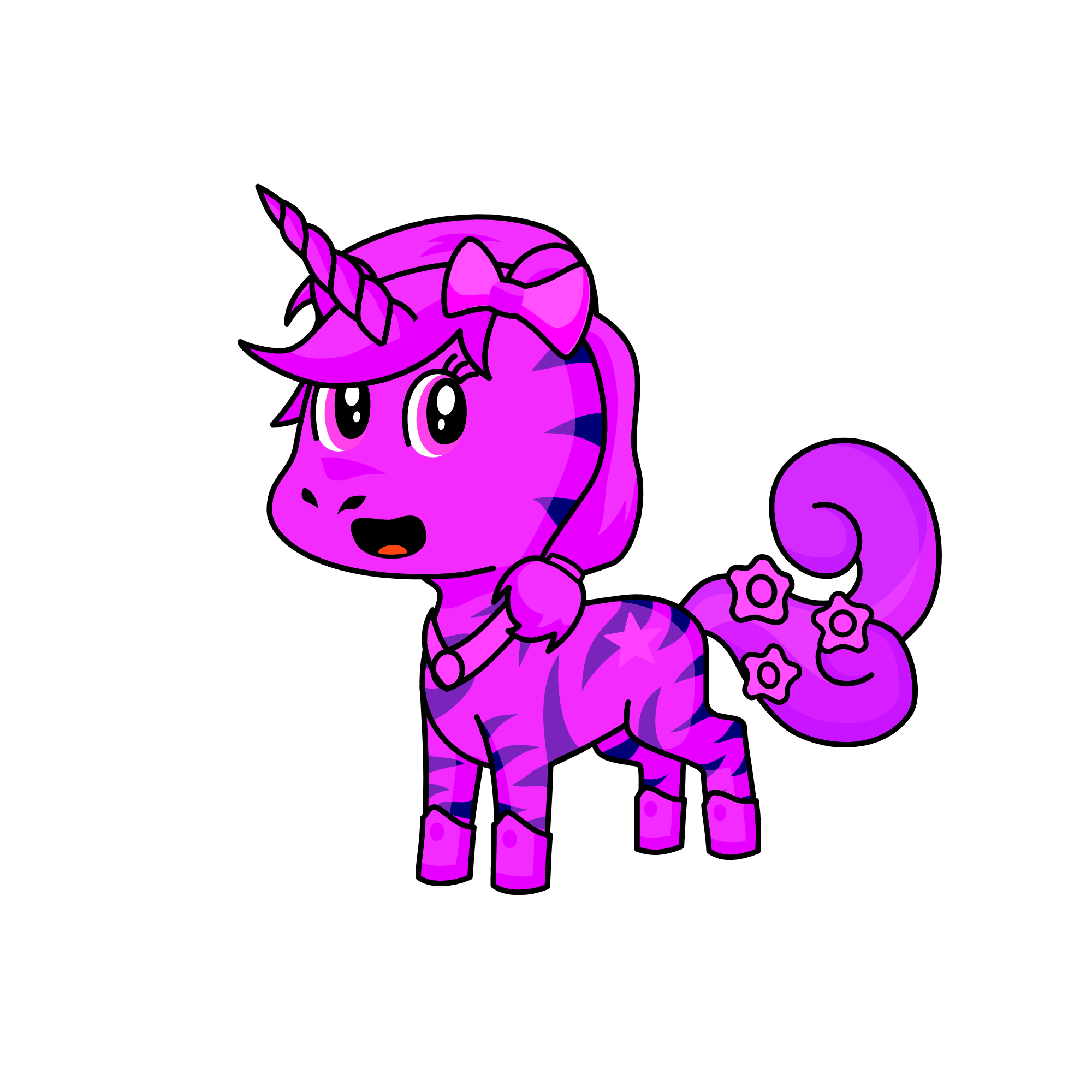 pink pie, the unicorn