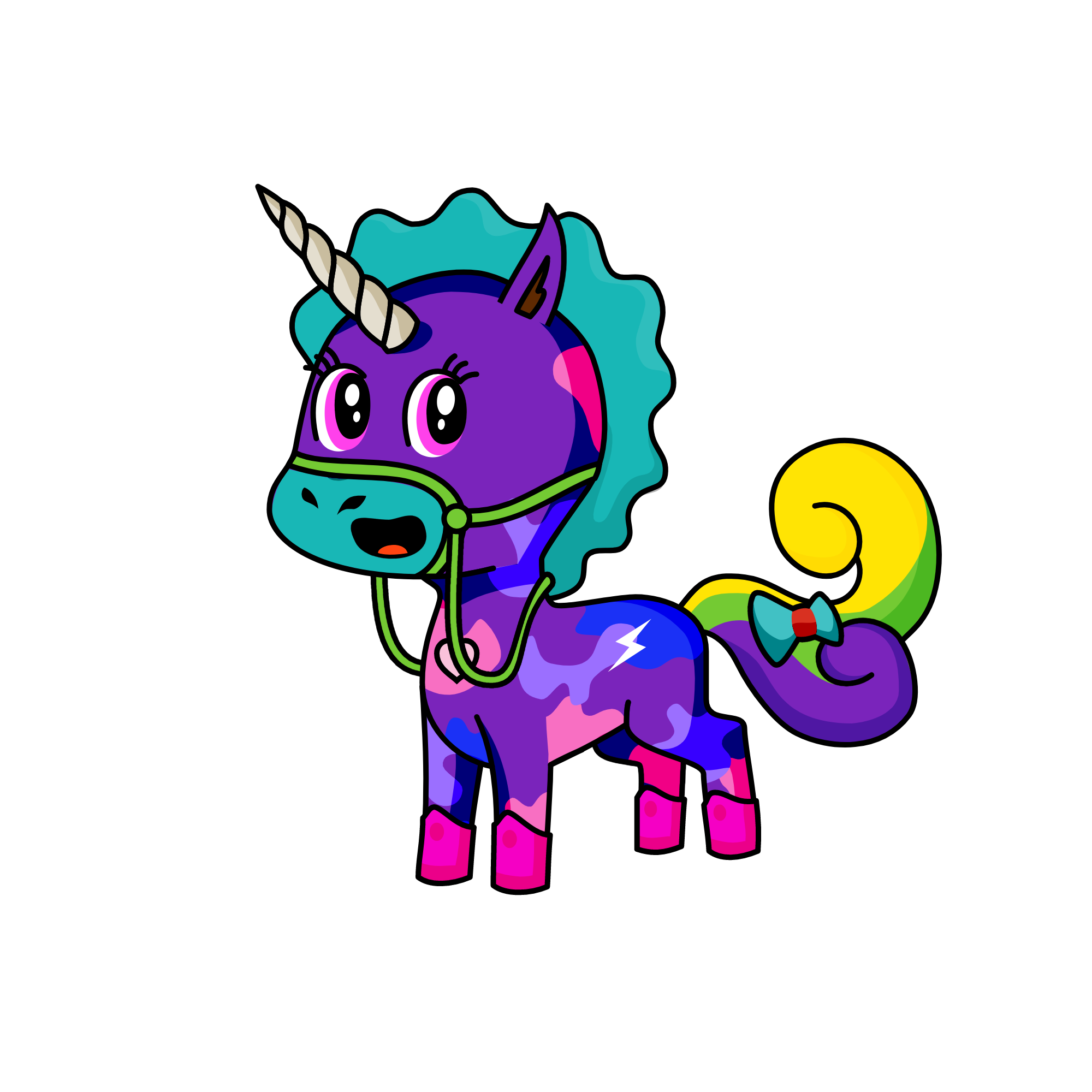 hi, the unicorn