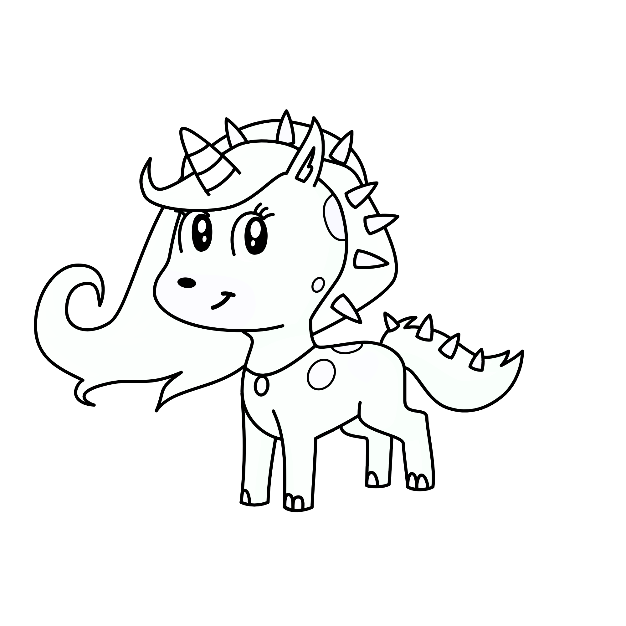 snow, the unicorn