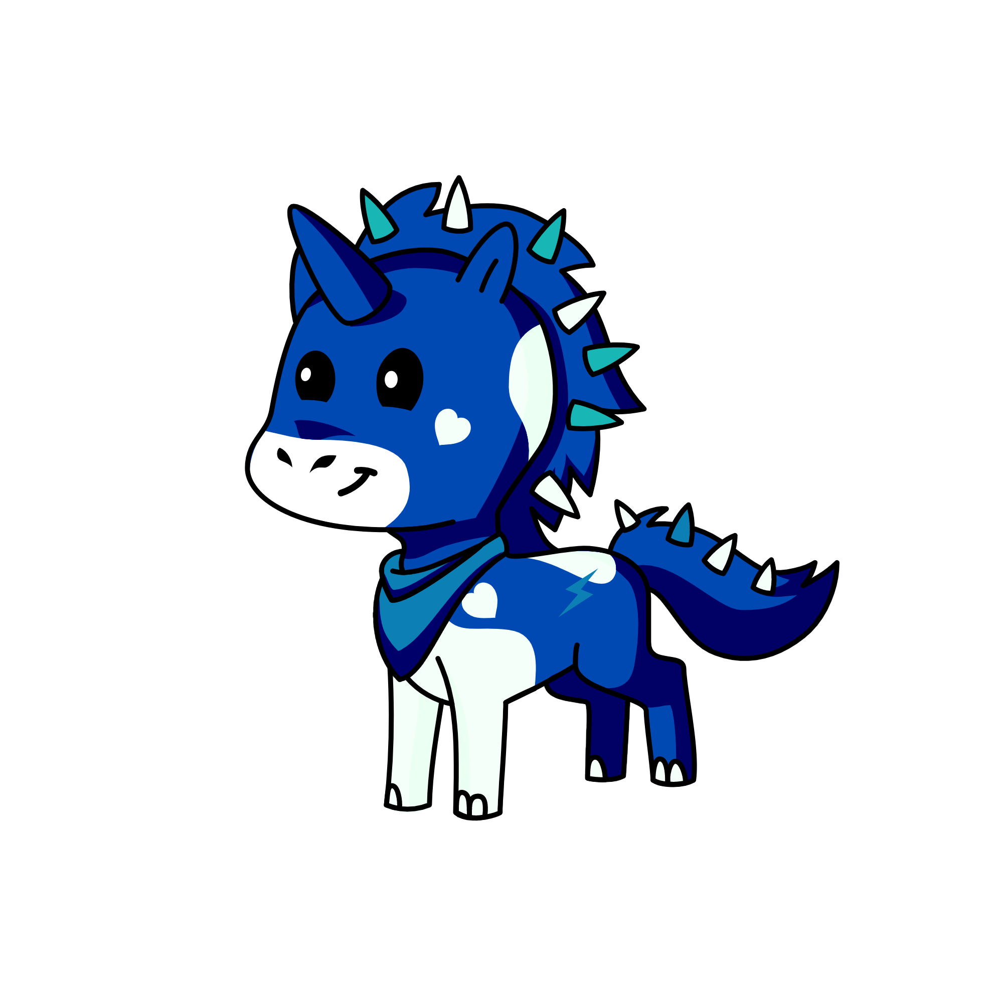 sans, the unicorn