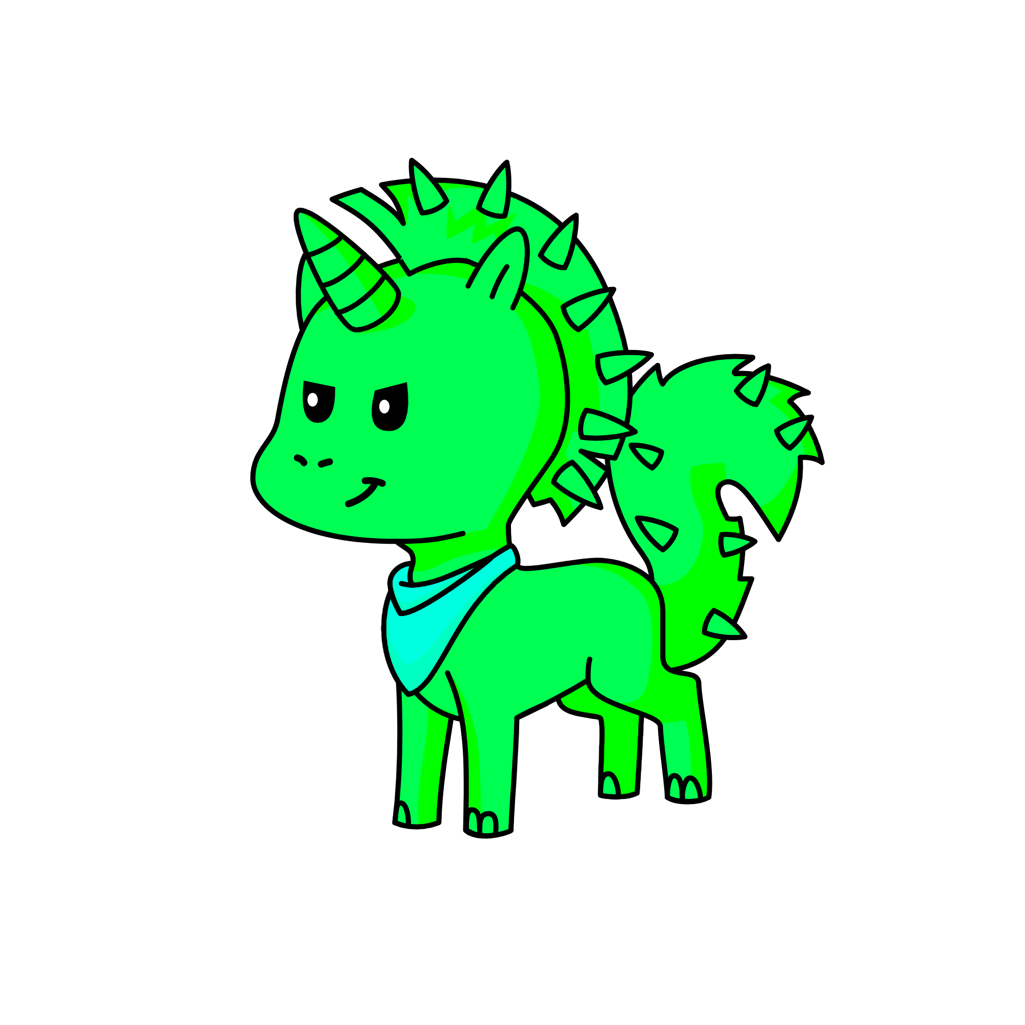 rad unicorn, the unicorn