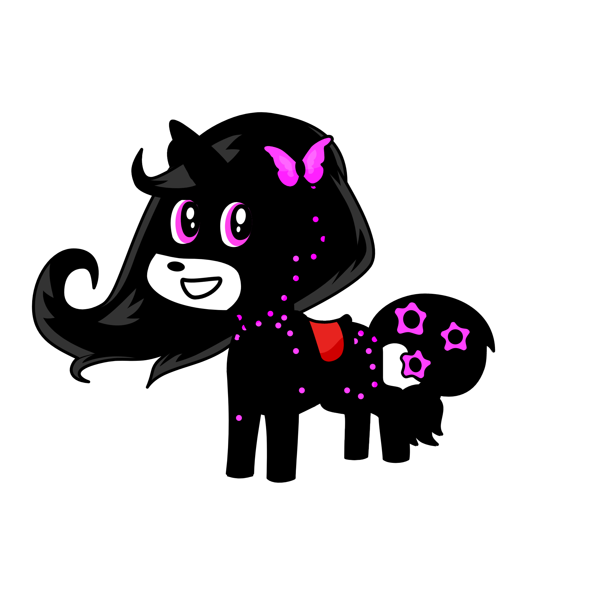 black queen, the unicorn
