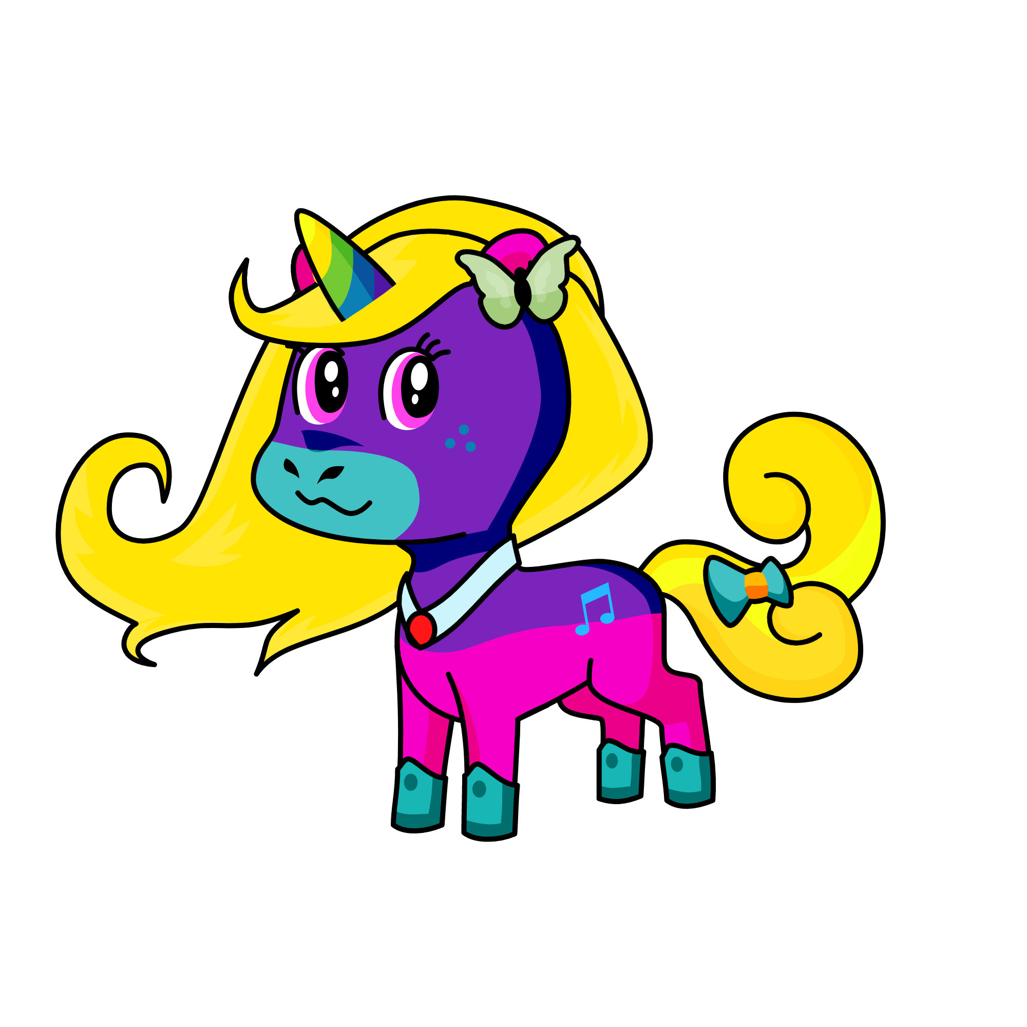 aurora, the unicorn