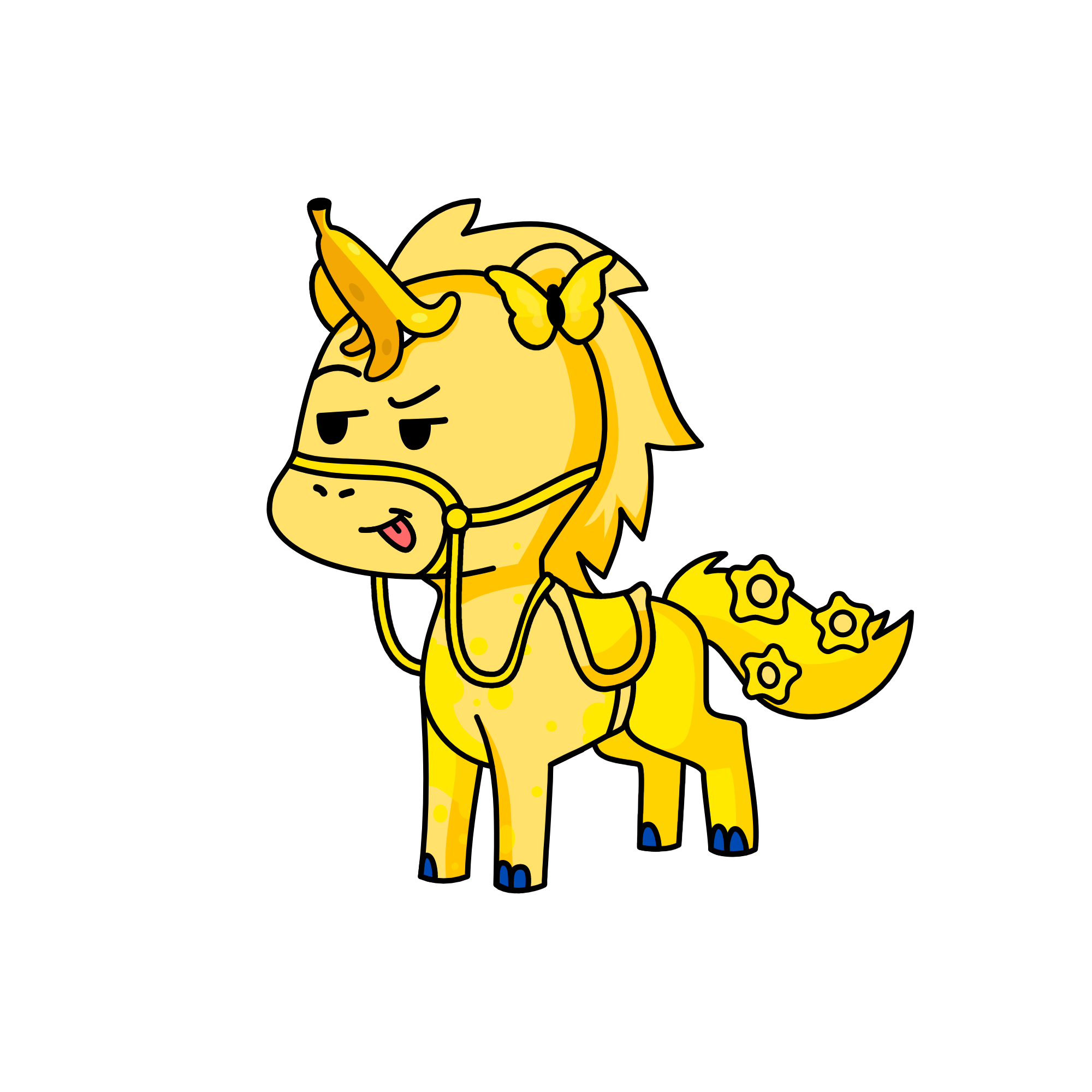 well ho boy, the unicorn
