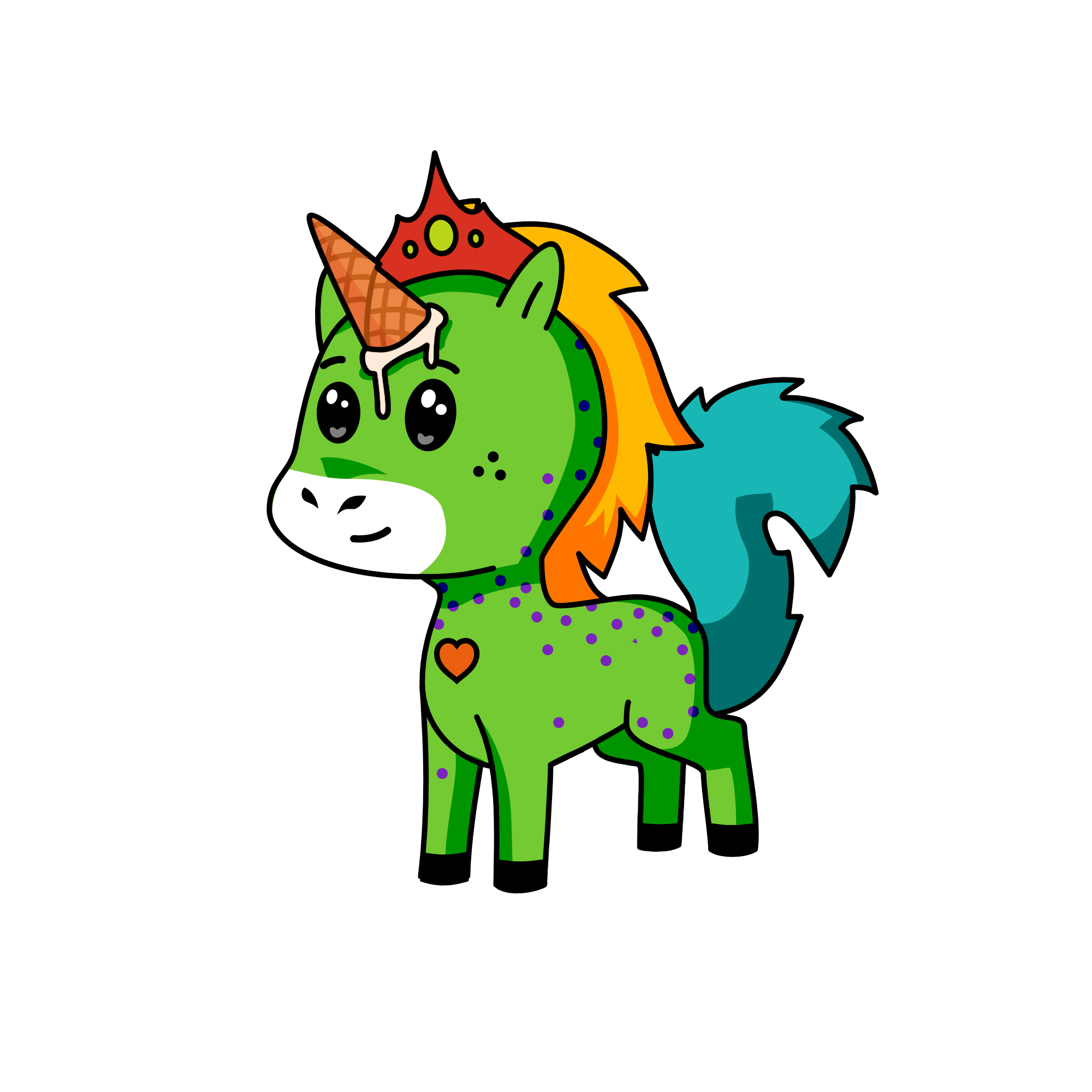 You are so mean, the unicorn