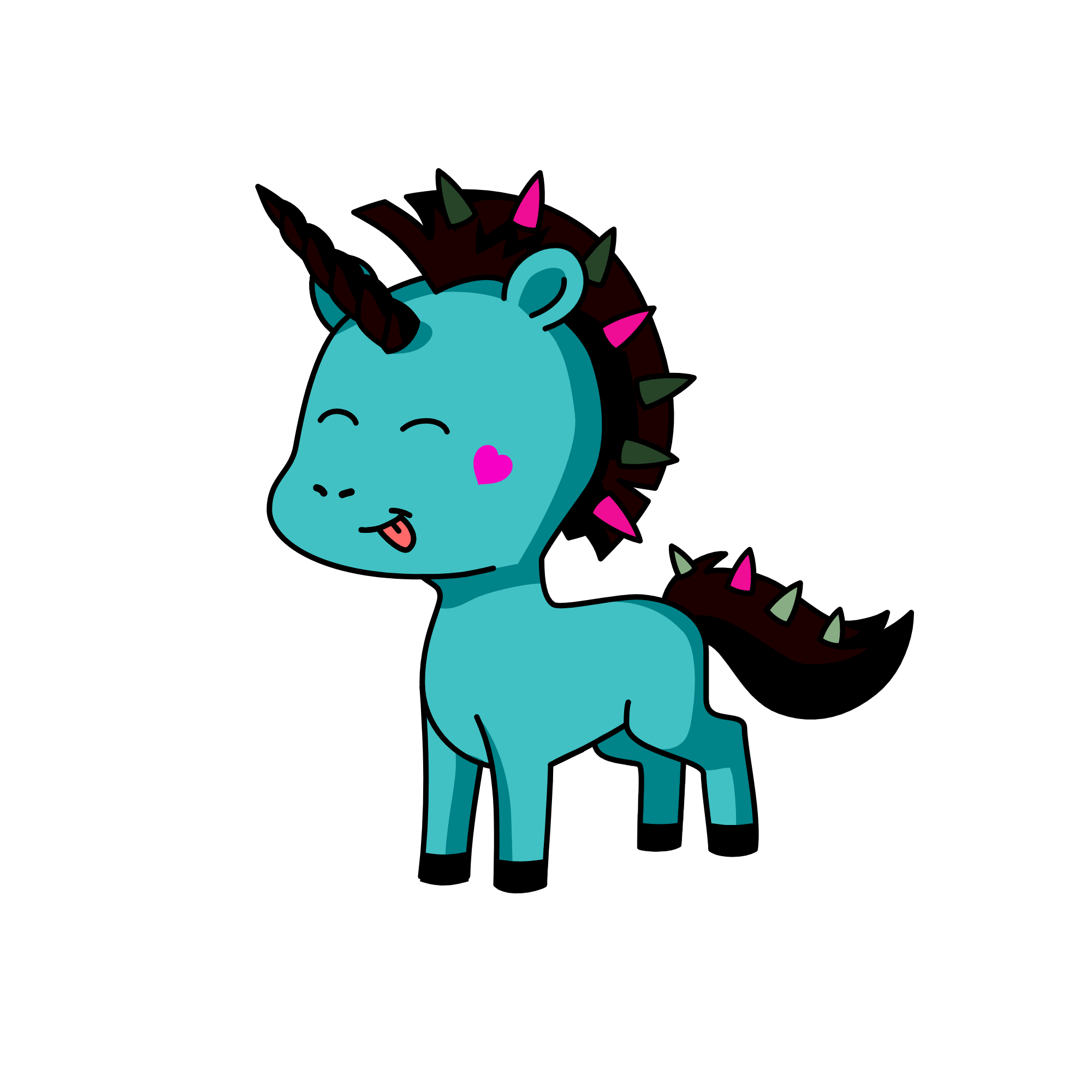 Shadow Ninja, the unicorn