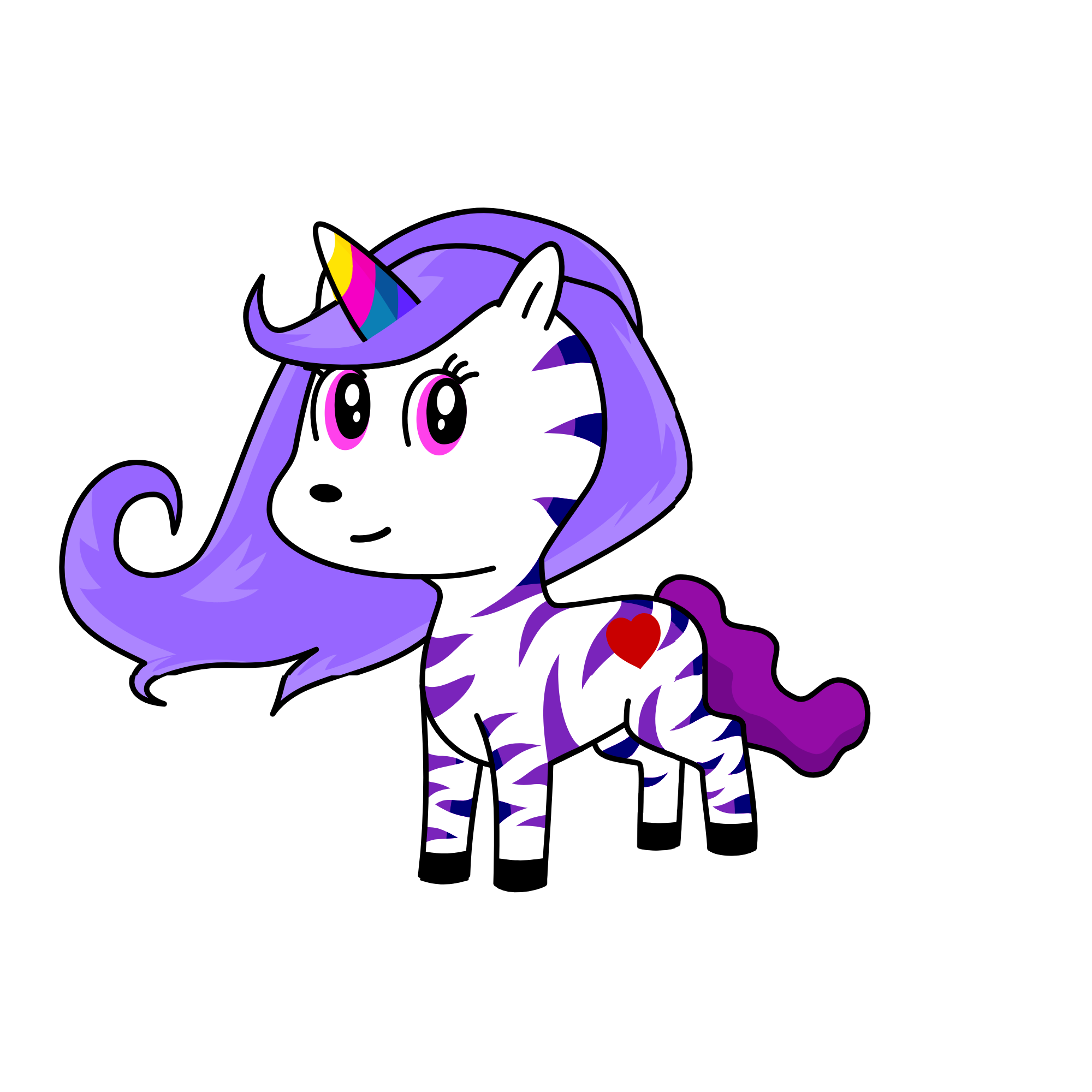 Dallia, the unicorn